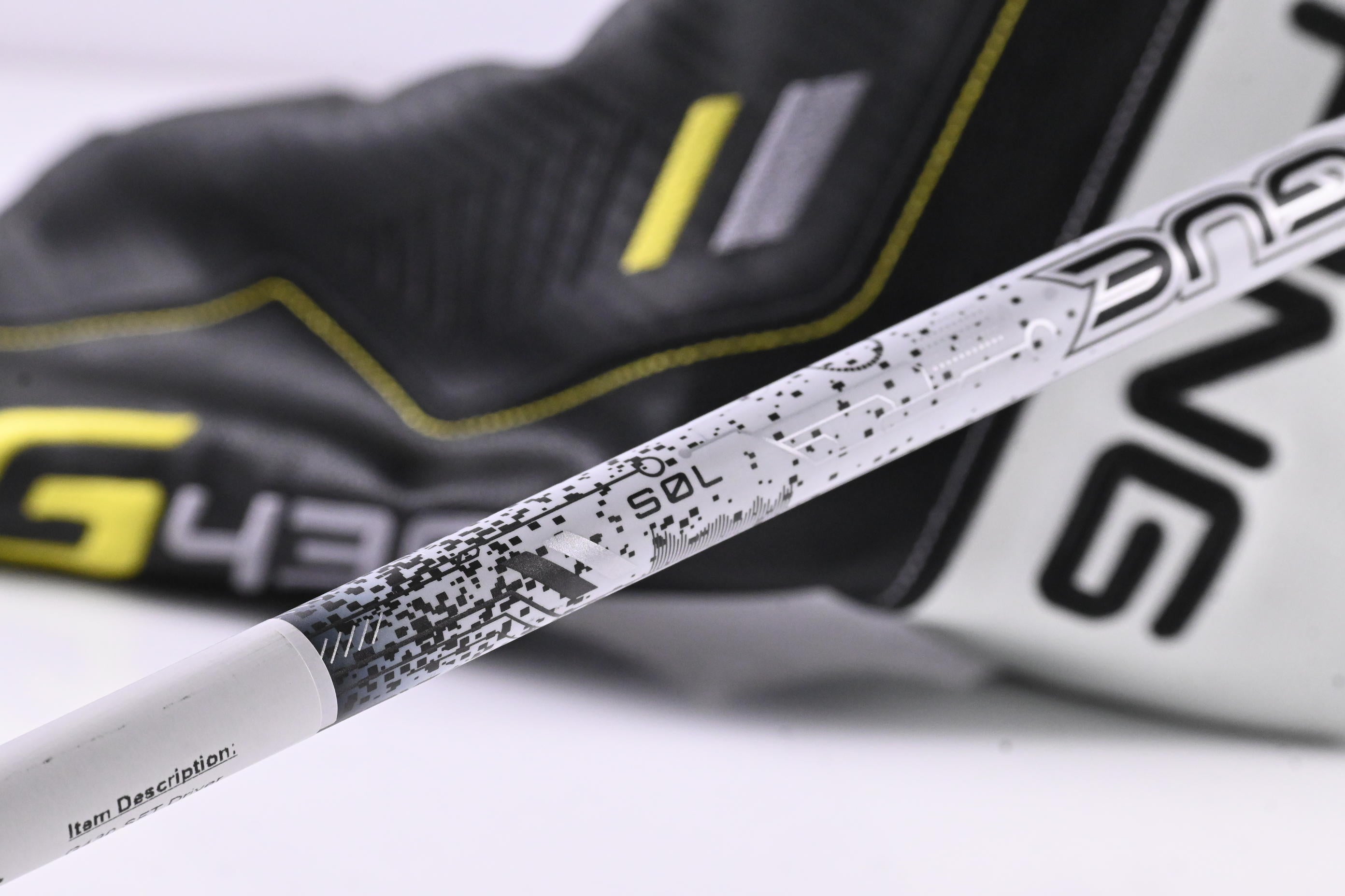 Ping G430 SFT Driver / 10.5 Degree / Stiff Flex Aldila Rogue White 70 Shaft