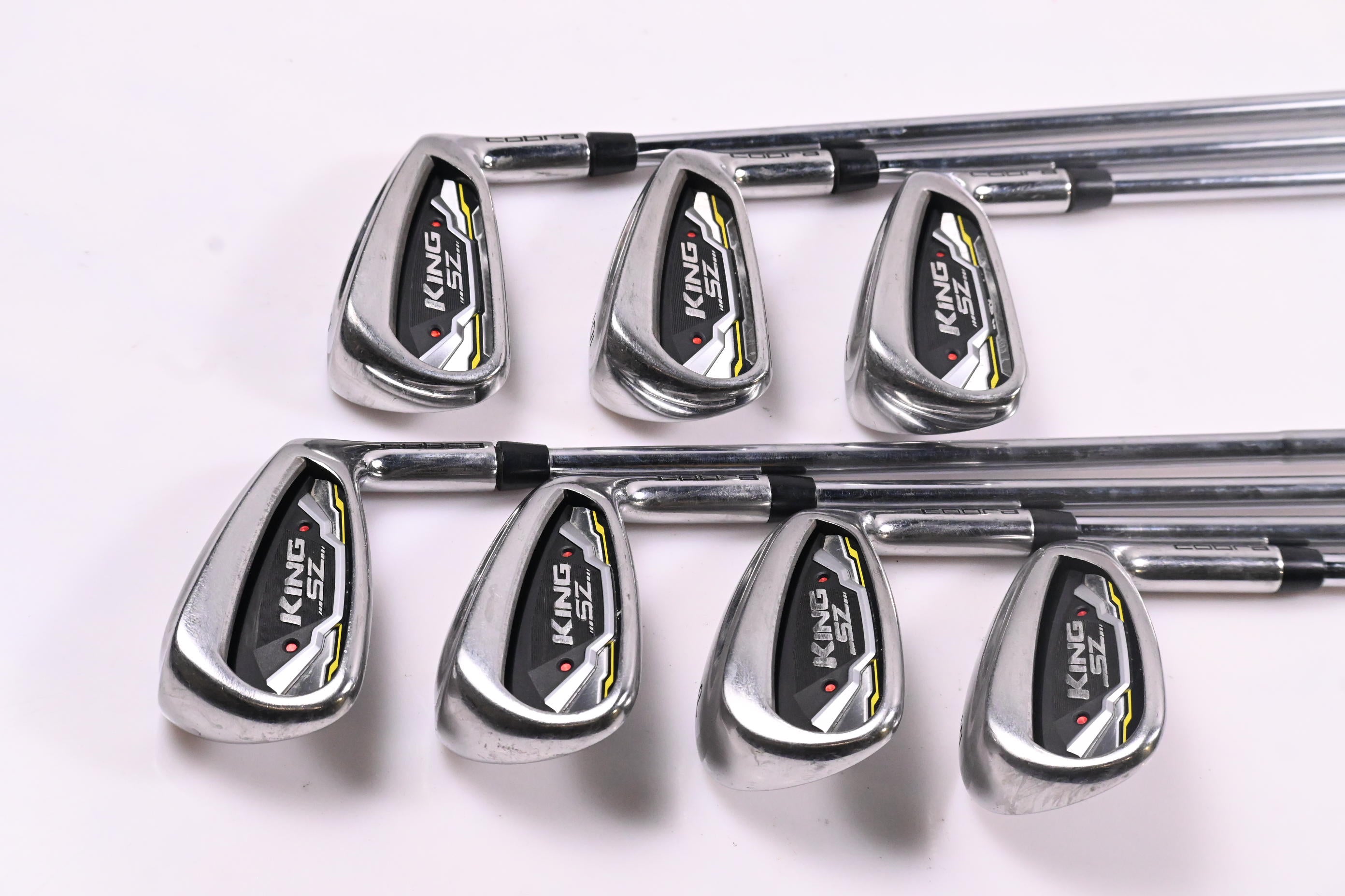 Cobra King Speedzone Irons / 5-PW+GW / Regular Flex Cobra Shafts