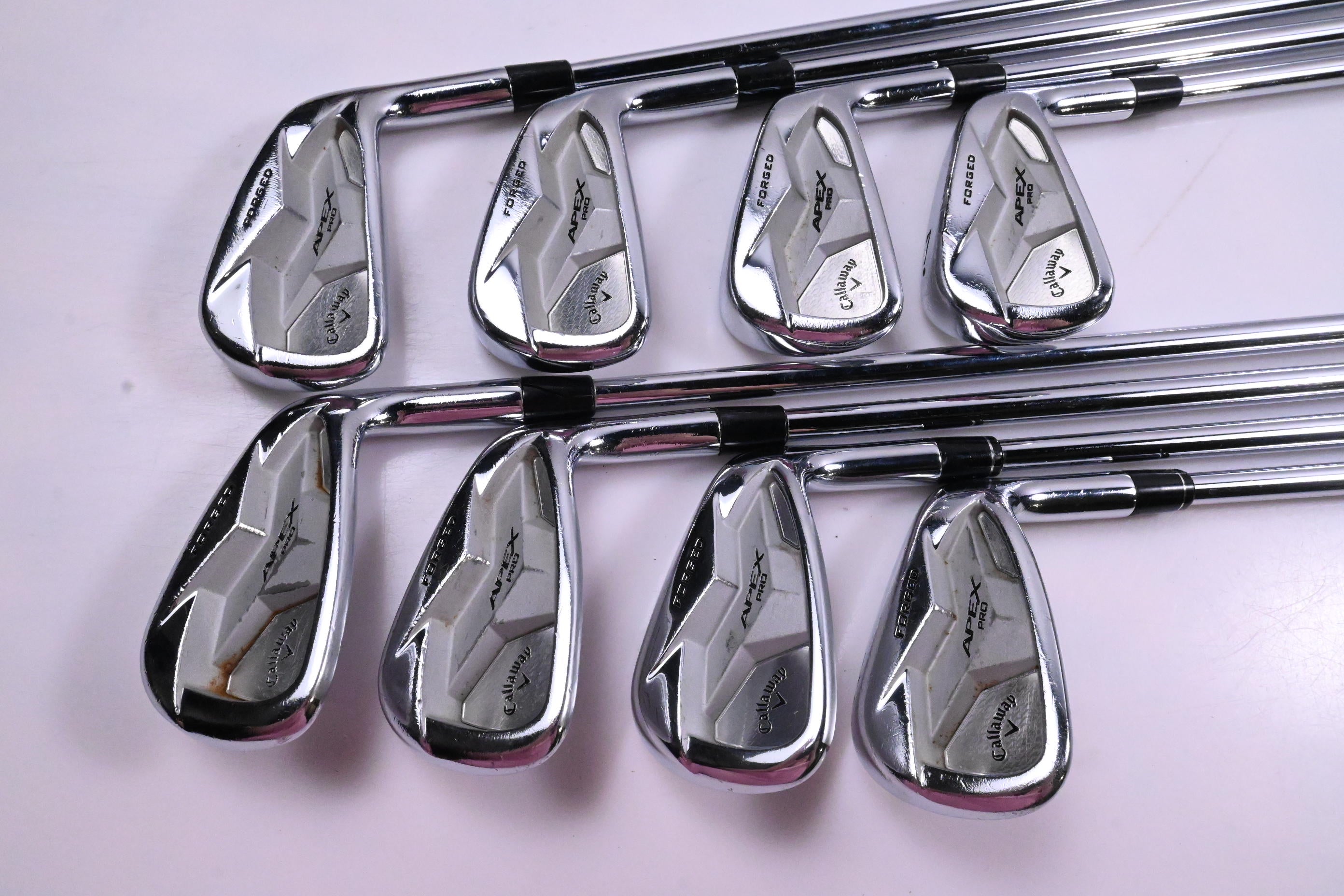 Callaway Apex Pro 19 Irons / 4-PW+GW / Stiff Flex N.S.Pro Modus³ Tour 120