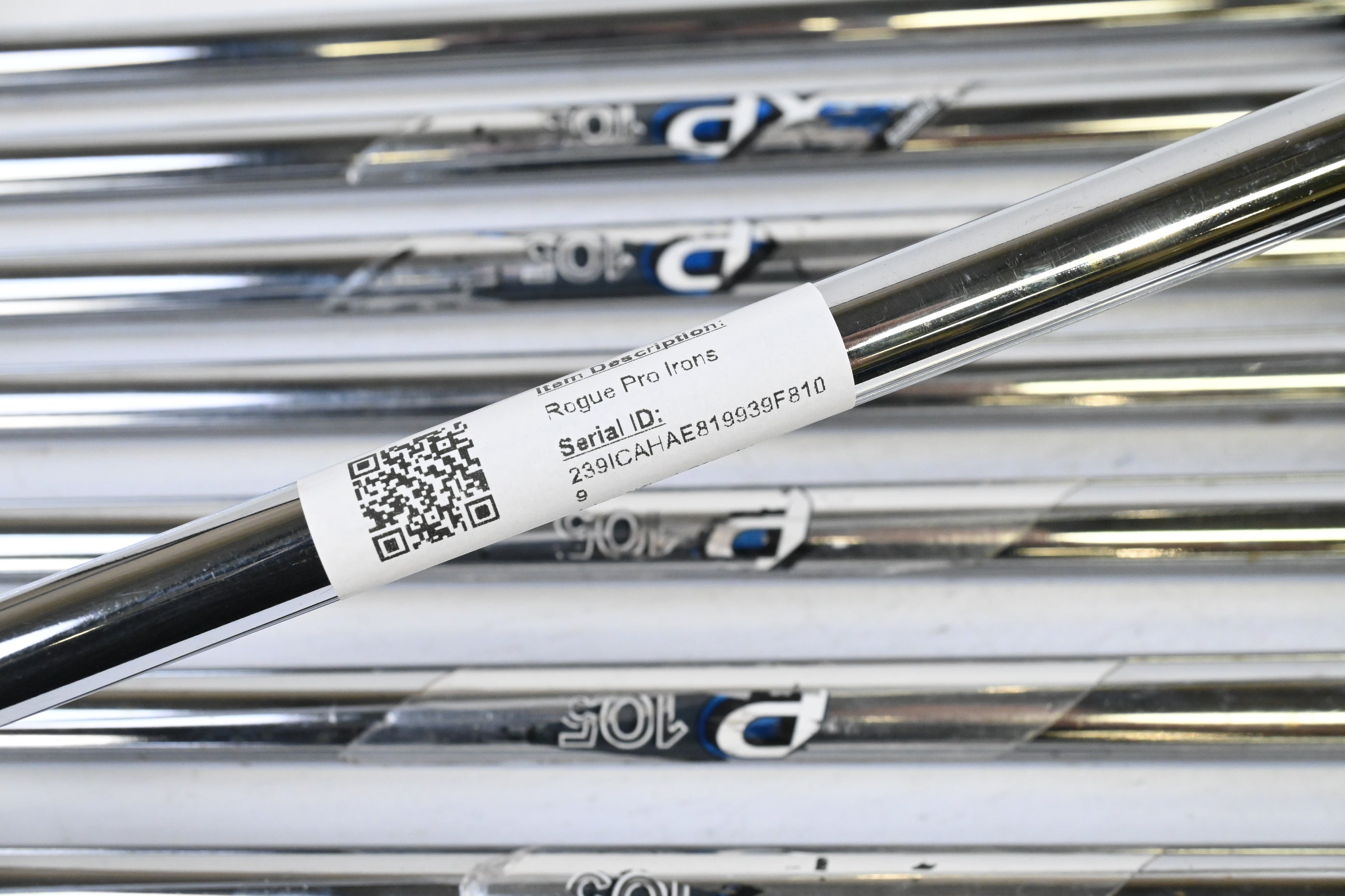 Callaway Rogue Pro Irons / 4-PW+GW / Stiff Flex XP 105 S300 Shafts