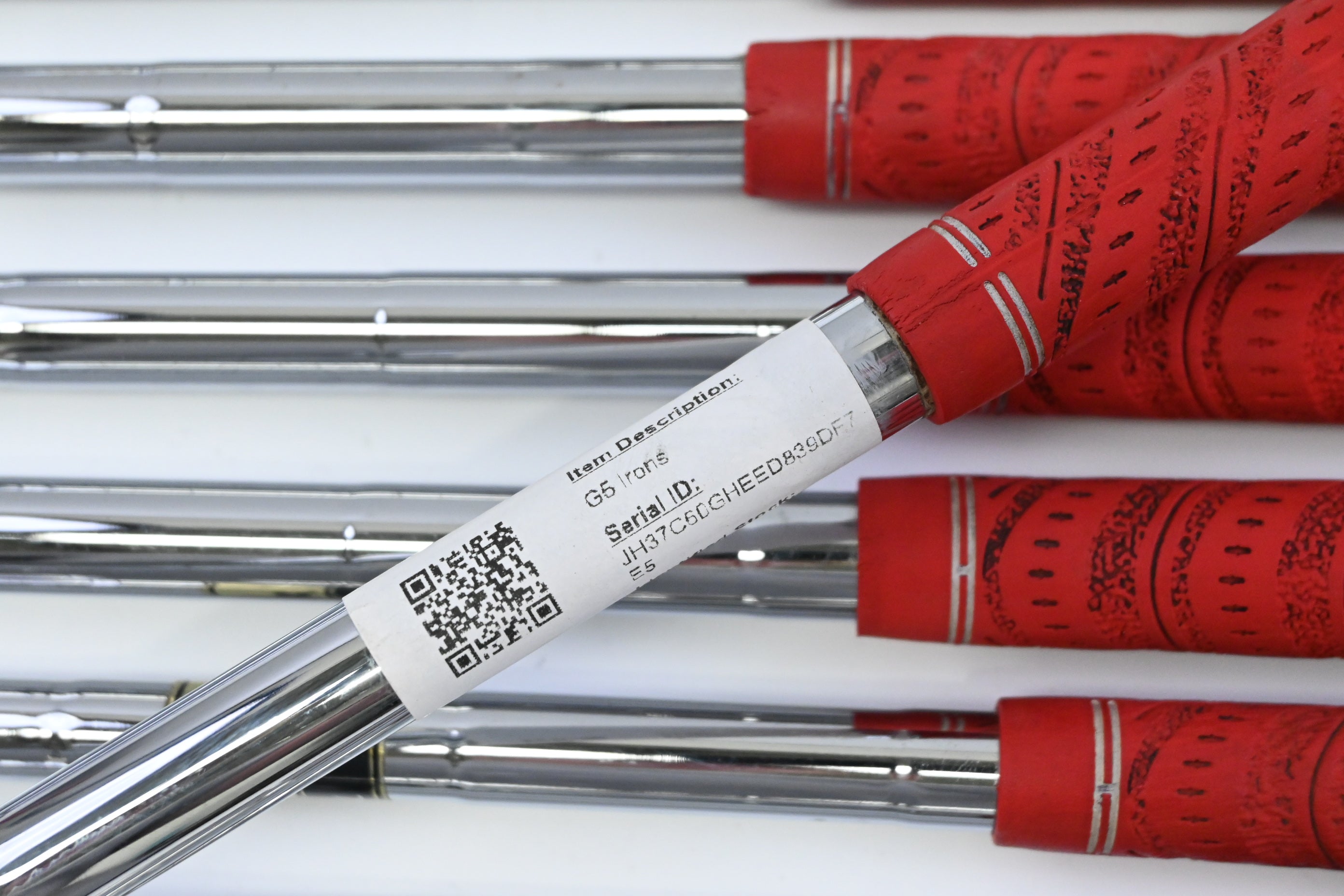 Ping G5 / 3-PW+SW / Black Dot / Regular Flex Dynamic Gold SL Shafts