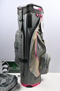 Sun Mountain H2NO Cart Bag / 13-Way Divider / Pink & Grey