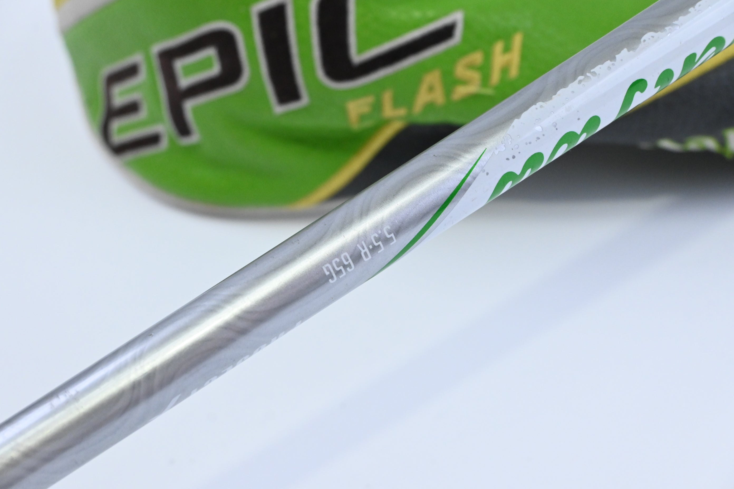 Callaway Epic Flash #3 Wood / 15 Degree / Regular Flex Evenflow Green 65 Shaft