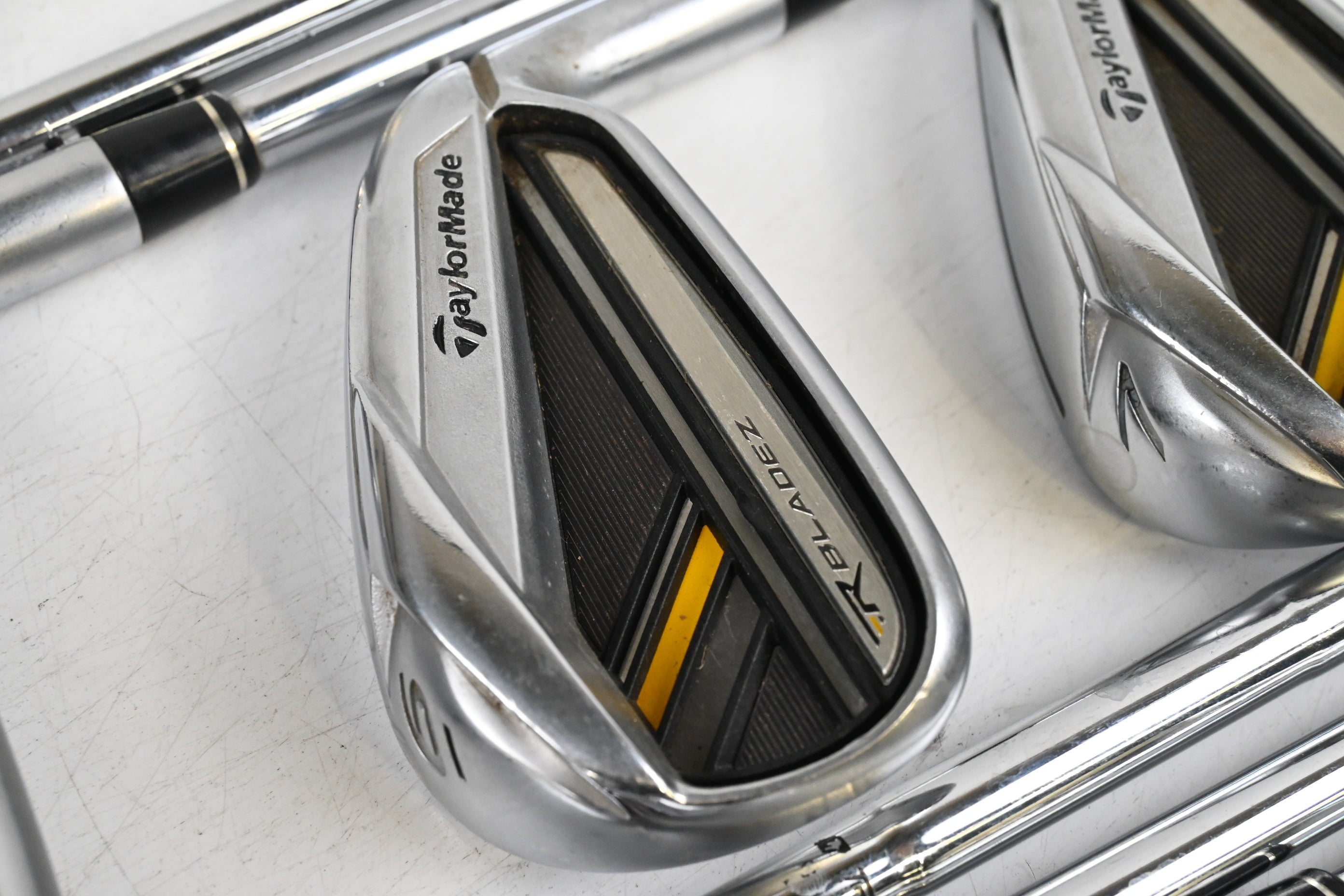 Taylormade Rocketbladez Irons / 4-PW+SW / Stiff Flex Dynamic Gold S300 Shafts