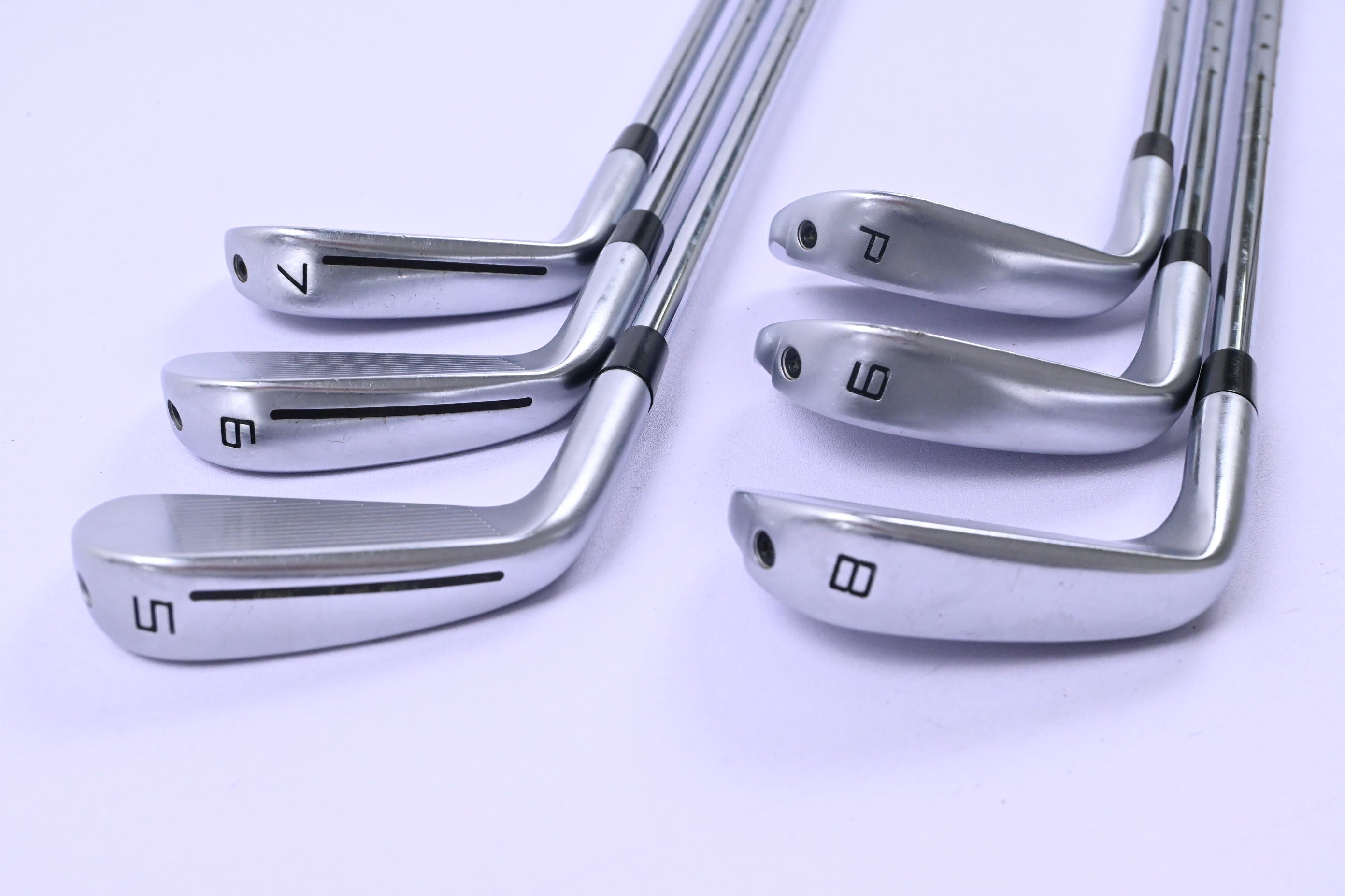 Taylormade P790 2023 Irons / 5-PW / Regular Flex KBS Tour Lite Shafts