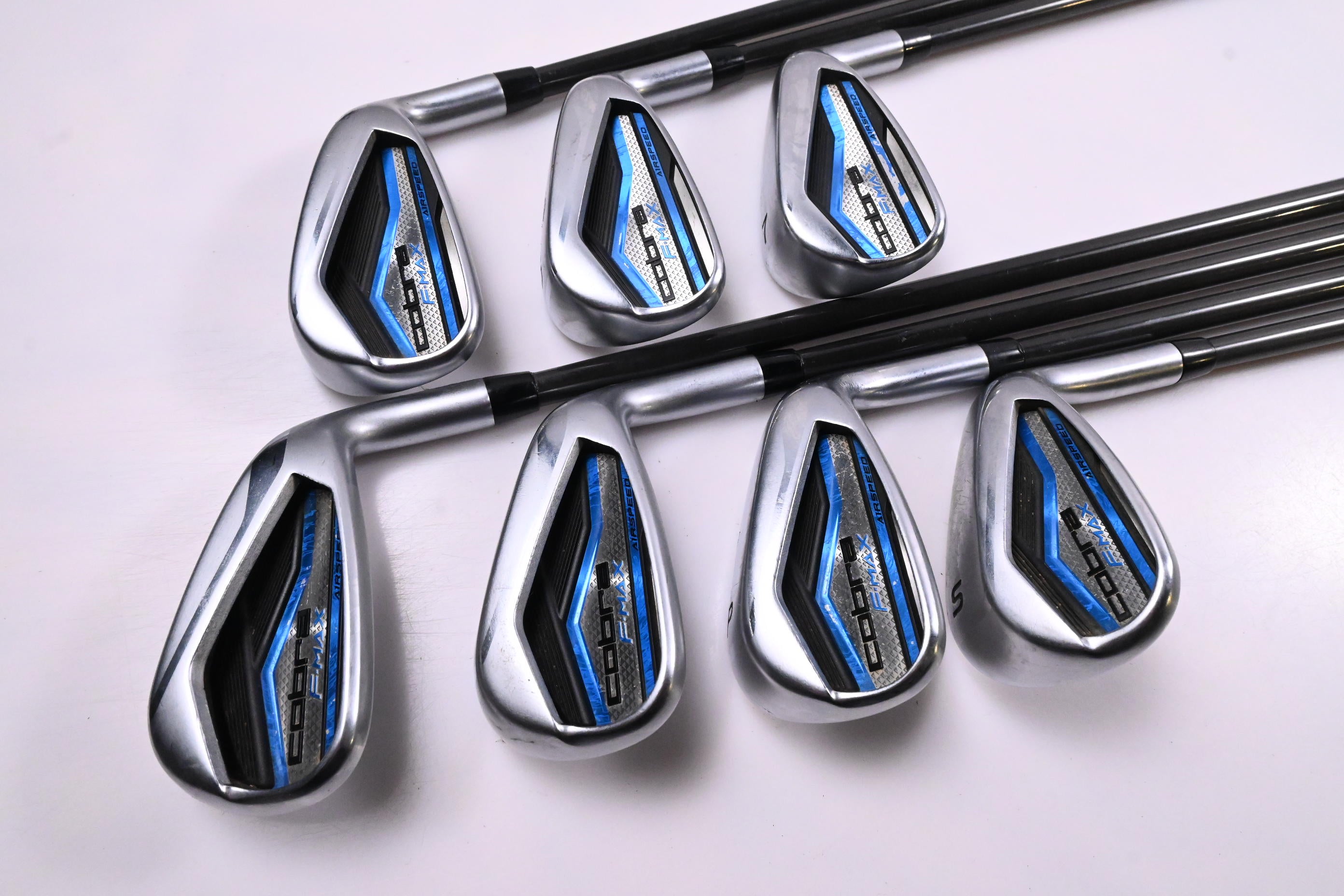Cobra F-Max Airspeed Irons / 5-PW+SW / Senior Flex Cobra AirSpeed 45 Shafts