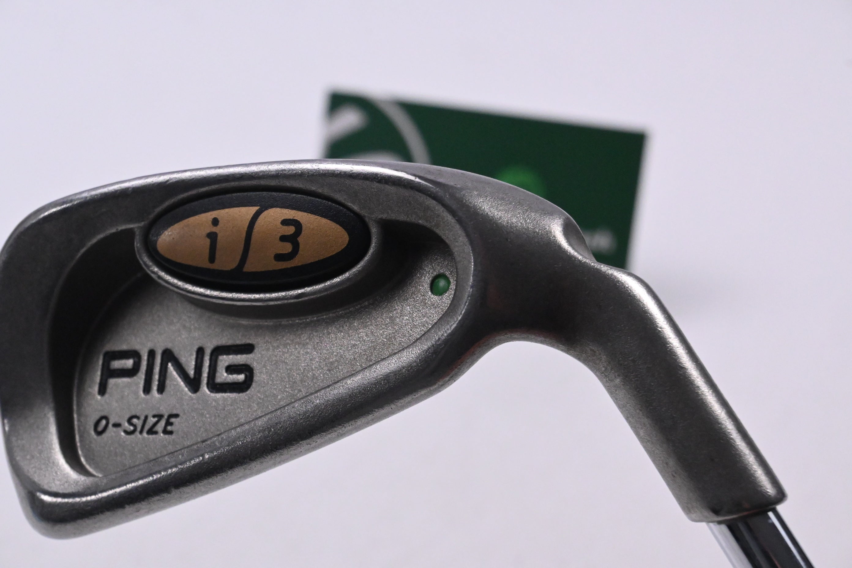 Ping i3 O-Size #3 Iron / 20.5 Degree / Green Dot / Stiff Flex Ping Cushin JZ
