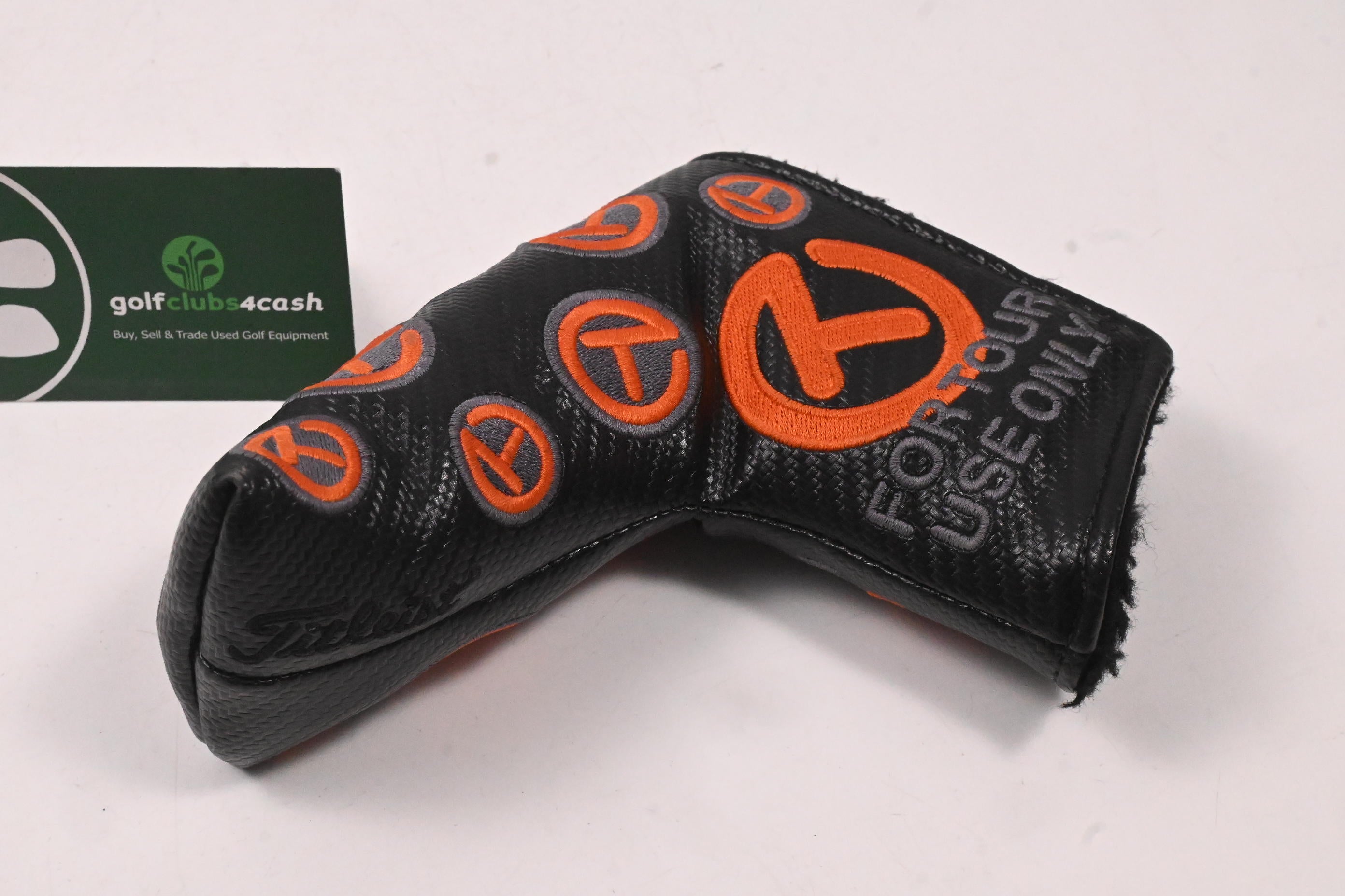 Scotty Cameron Putter Studio Circle T Cover / Mallet / Black, Orange