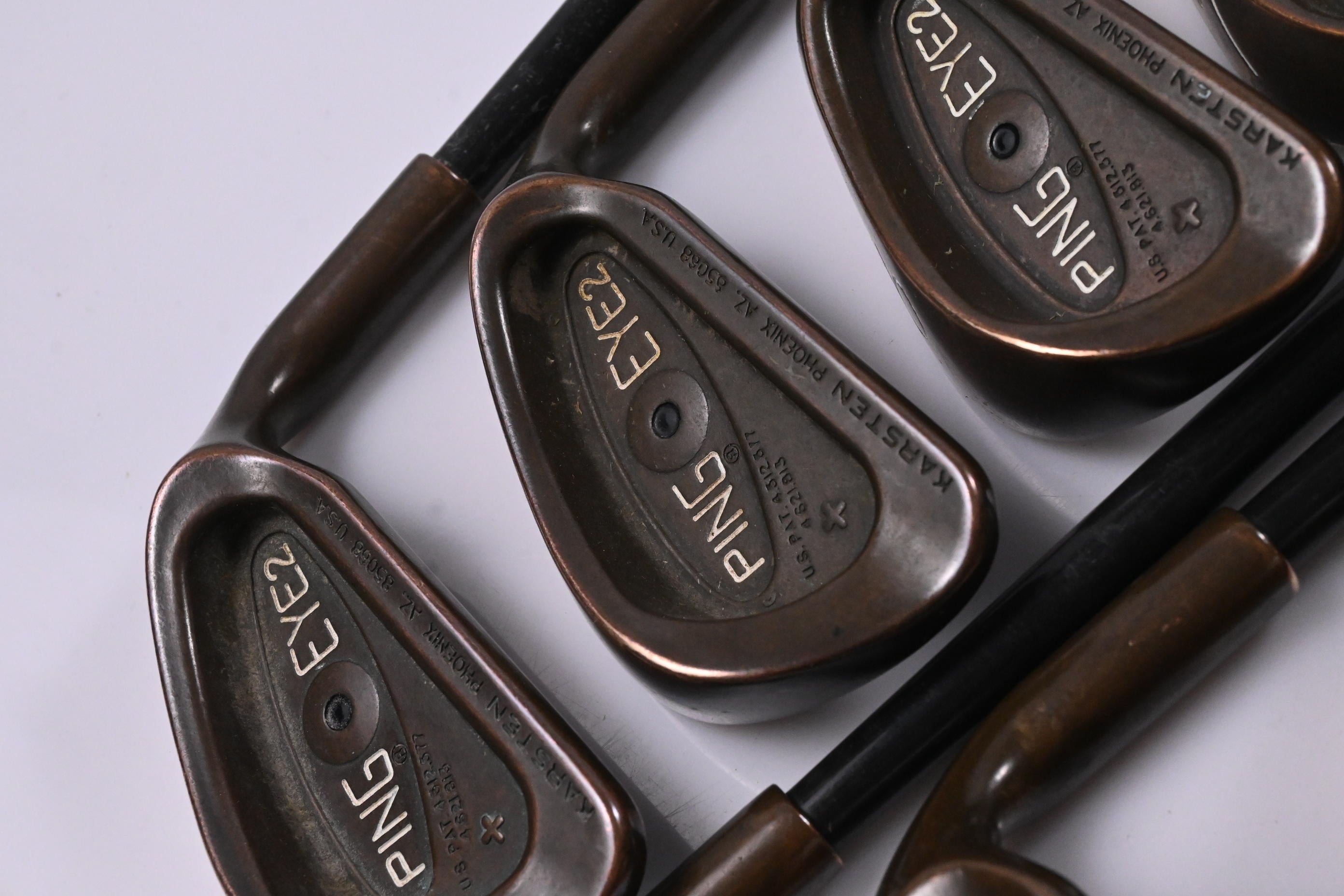 Ping Eye 2+ BeCu Irons / 4-PW+SW / Black Dot / Stiff Flex Ping Shafts