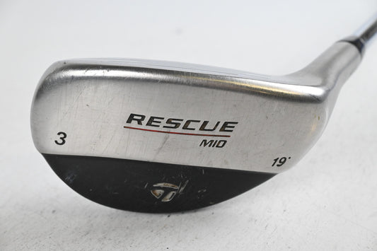 TaylorMade Rescue Mid #3 Hybrid / 19 Degree / Stiff Flex Taylormade Light Metal