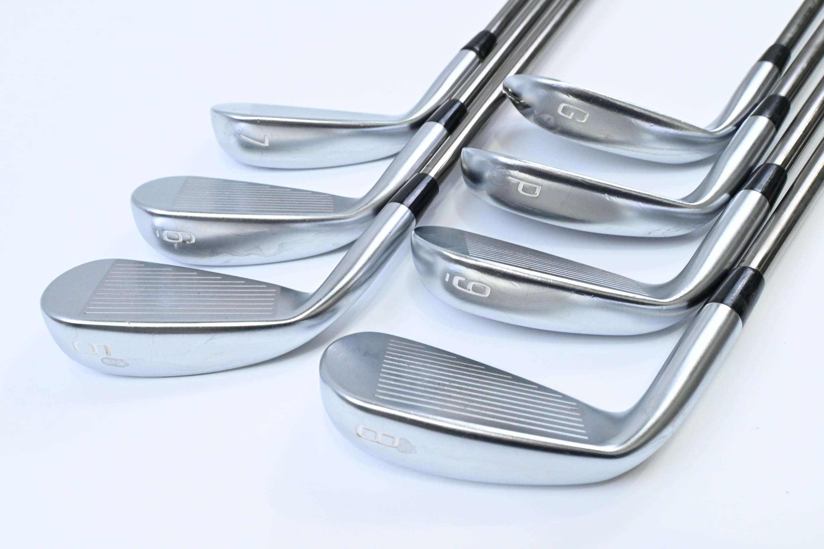 Mizuno JPX 923 Hot Metal Irons / 5-PW+GW / Senior Flex UST Recoil ESX 460 Shafts