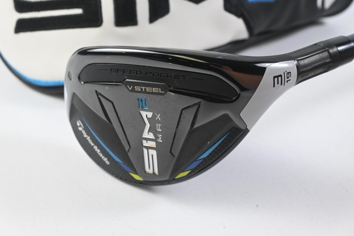 Taylormade SIM2 Max #3 Hybrid / 19 Degree / Regular Flex Ventus Blue 6 Shaft
