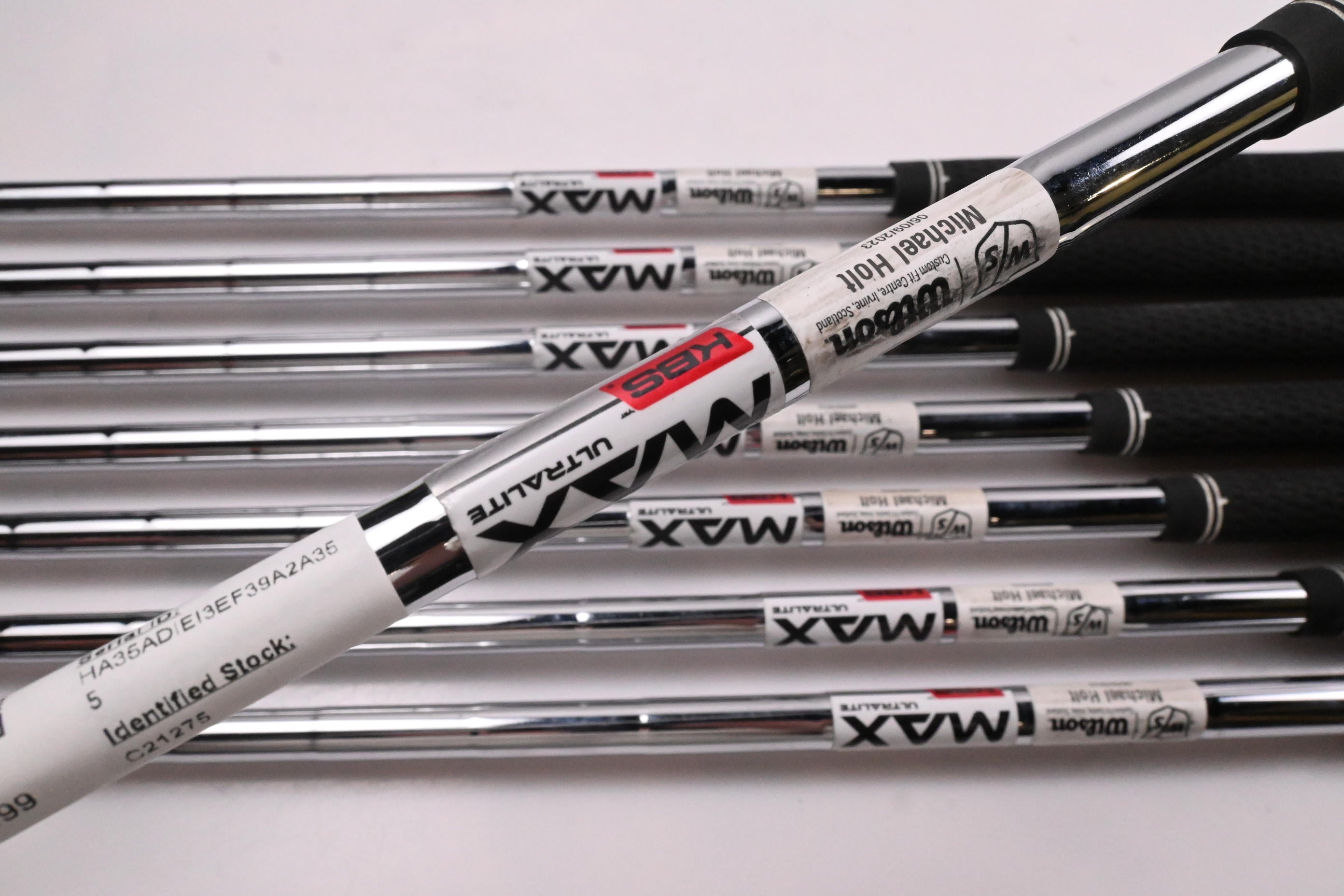 Wilson D9 Forged Irons / 4-PW / UniFlex KBS MAX UltraLite Shafts