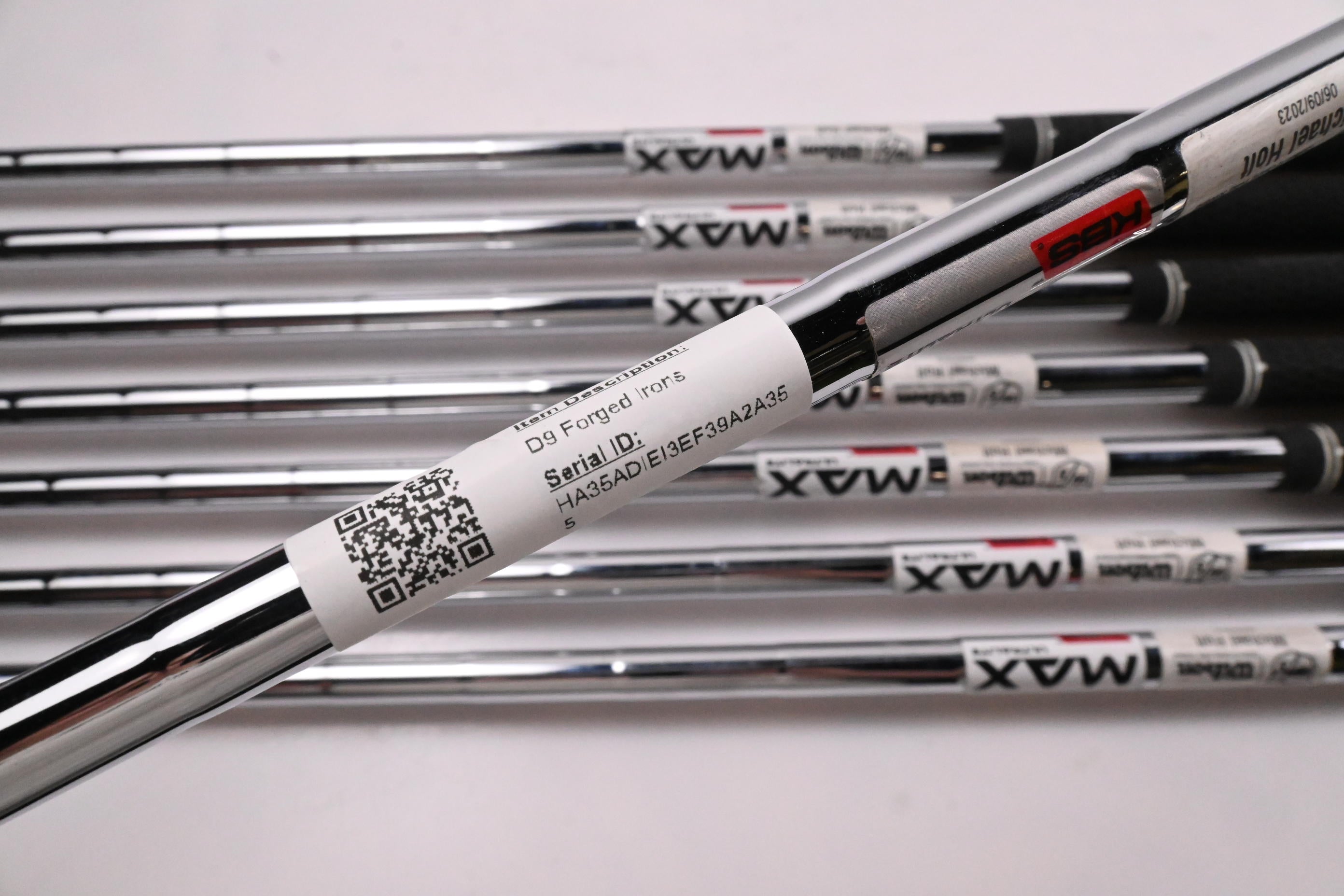 Wilson D9 Forged Irons / 4-PW / UniFlex KBS MAX UltraLite Shafts