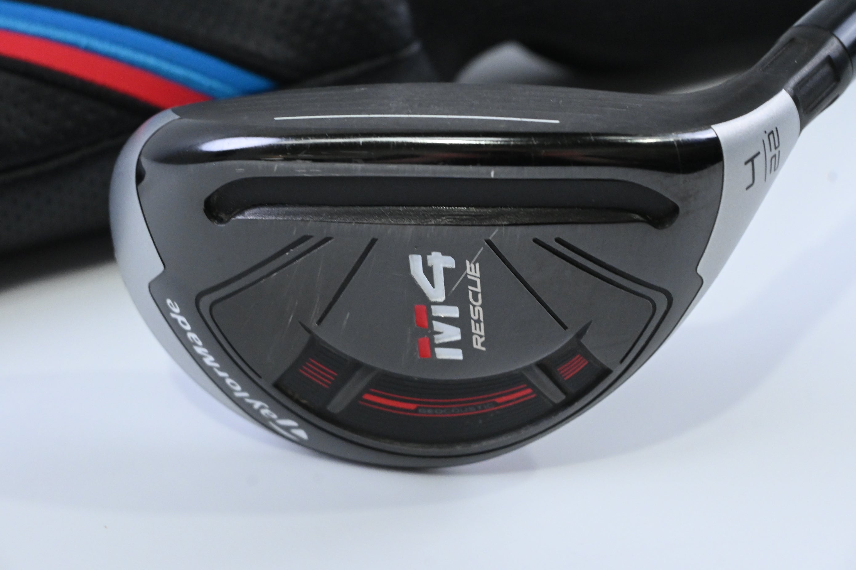 Taylormade M4 #4 Hybrid / 22 Degree / Regular Flex Fujikura Atmos Red 6 Shaft