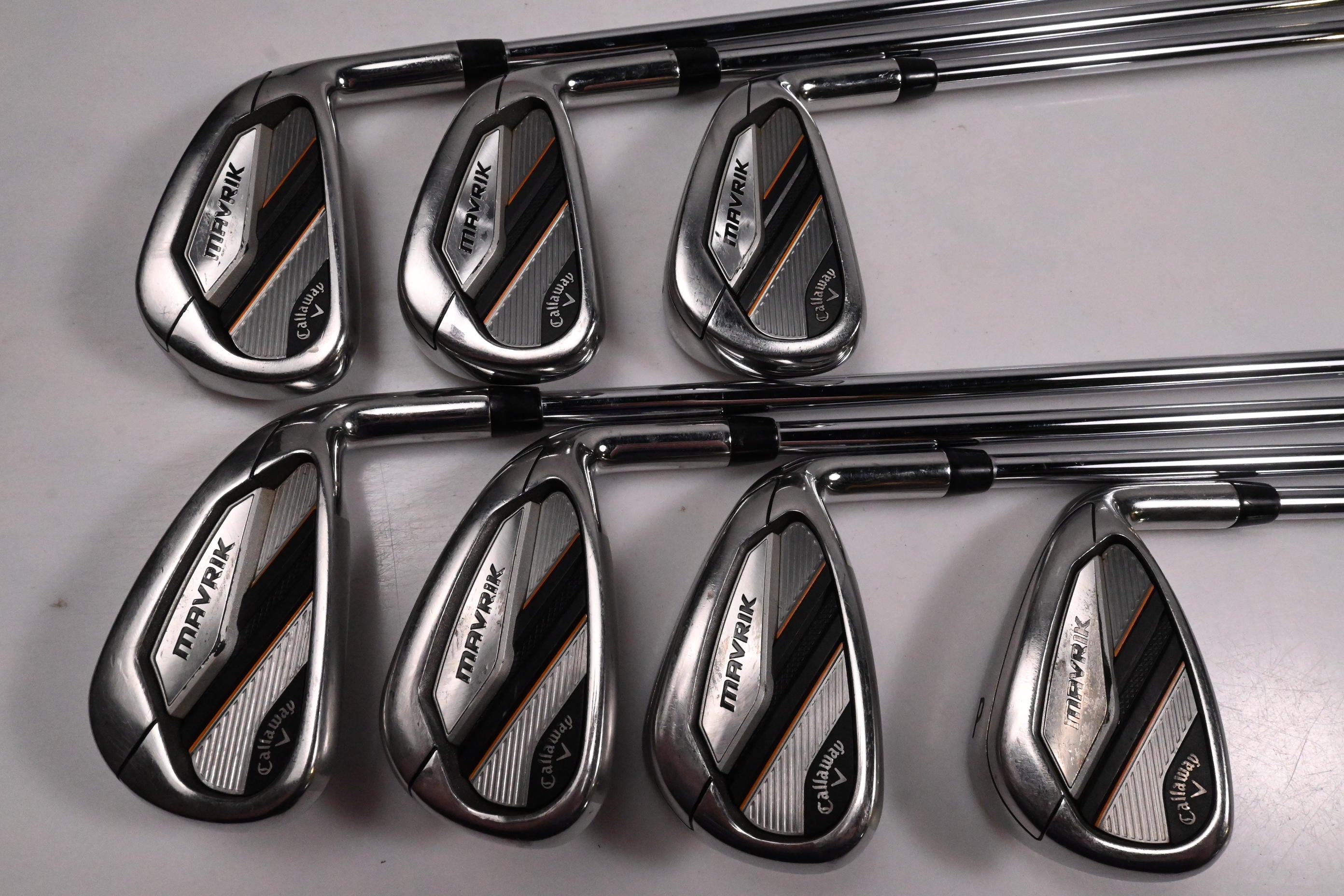 Callaway Mavrik Irons / 4-PW / Regular Flex Elevate 95 Shafts