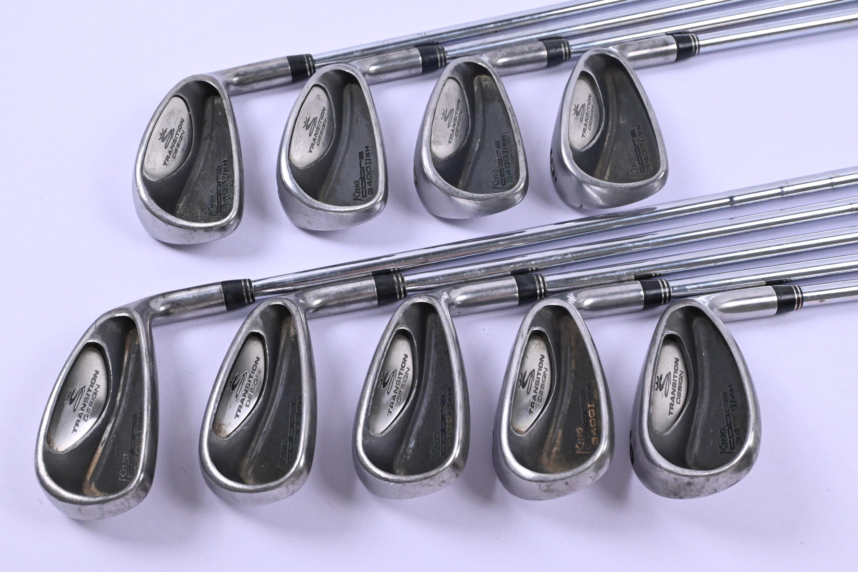 King Cobra 3400 I/XH Irons / 3-PW+GW / Regular Flex N.S.PRO 900XH Shafts