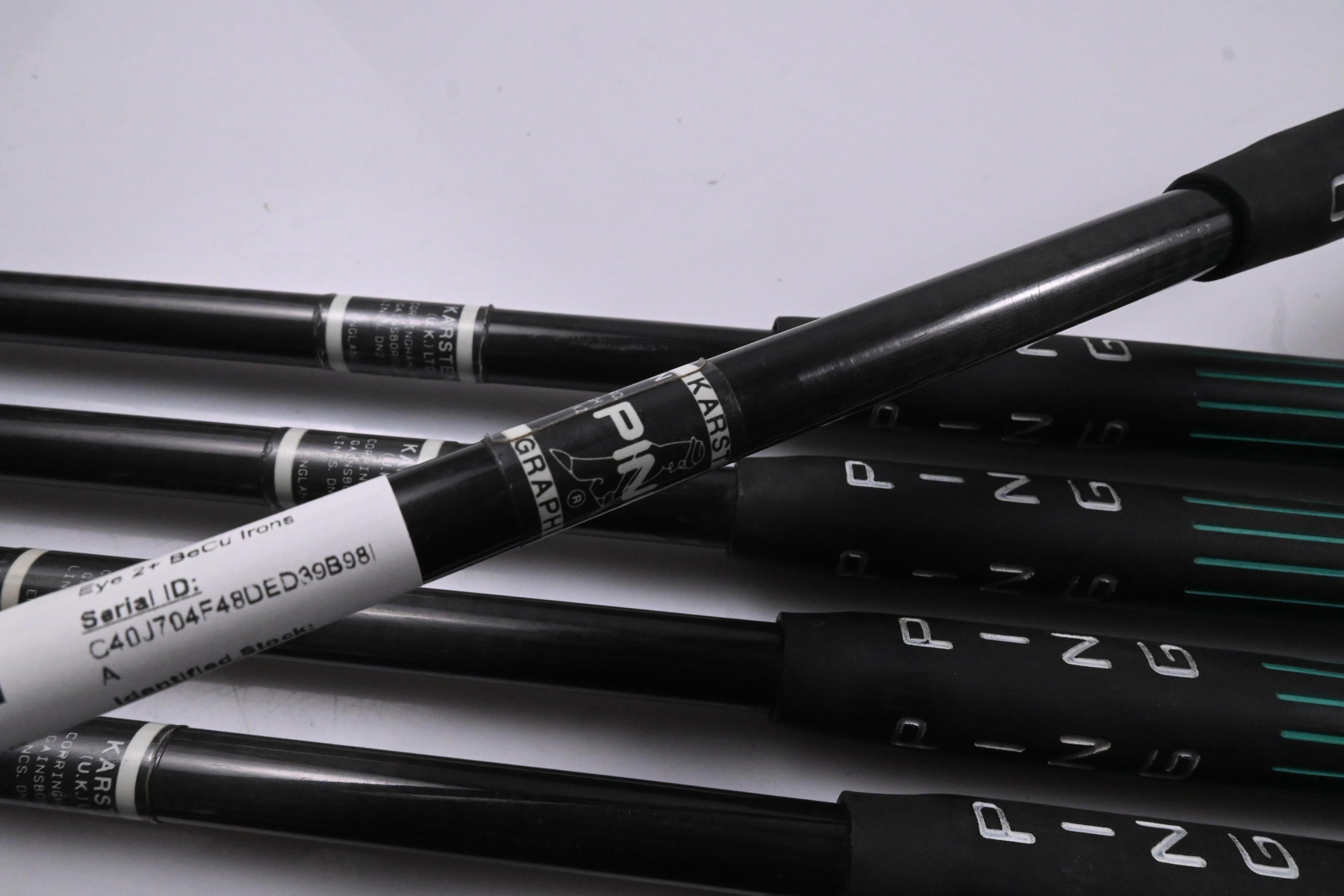 Ping Eye 2+ BeCu Irons / 4-PW+SW / Black Dot / Stiff Flex Ping Shafts