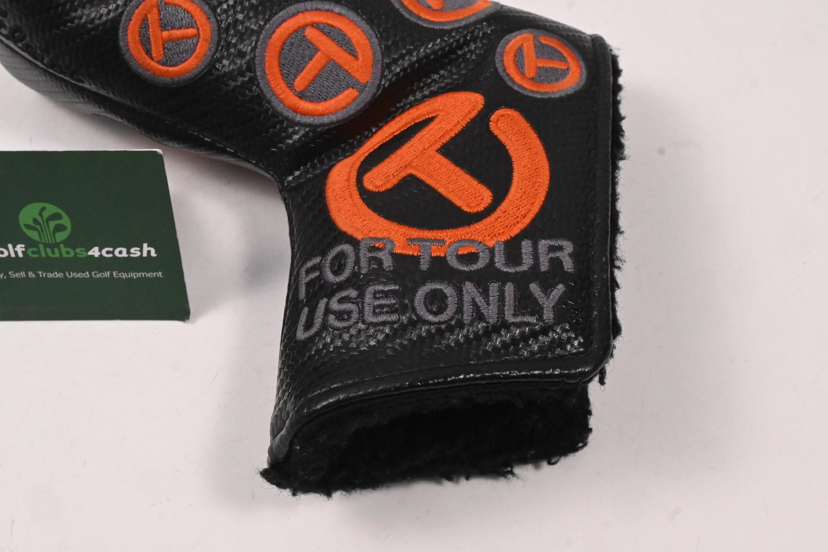 Scotty Cameron Putter Studio Circle T Cover / Mallet / Black, Orange