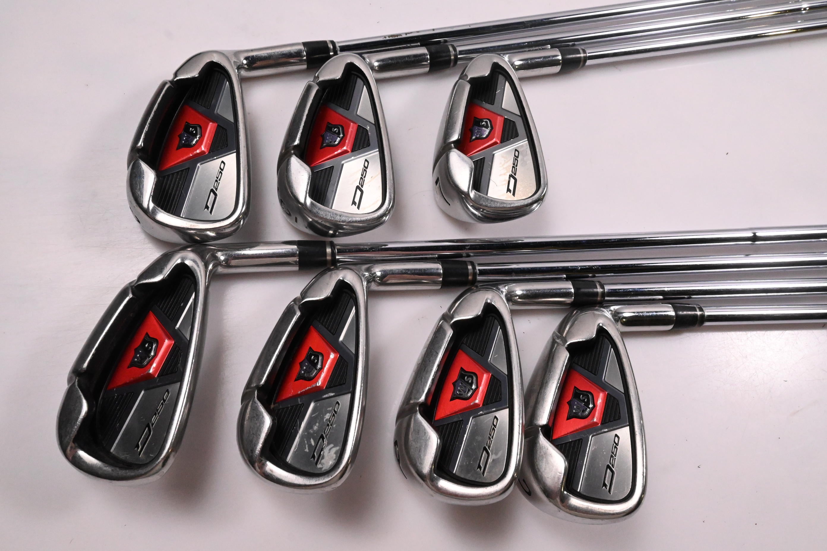 Wilson D250 Irons / 5-PW+GW / UniFlex Wilson Shafts
