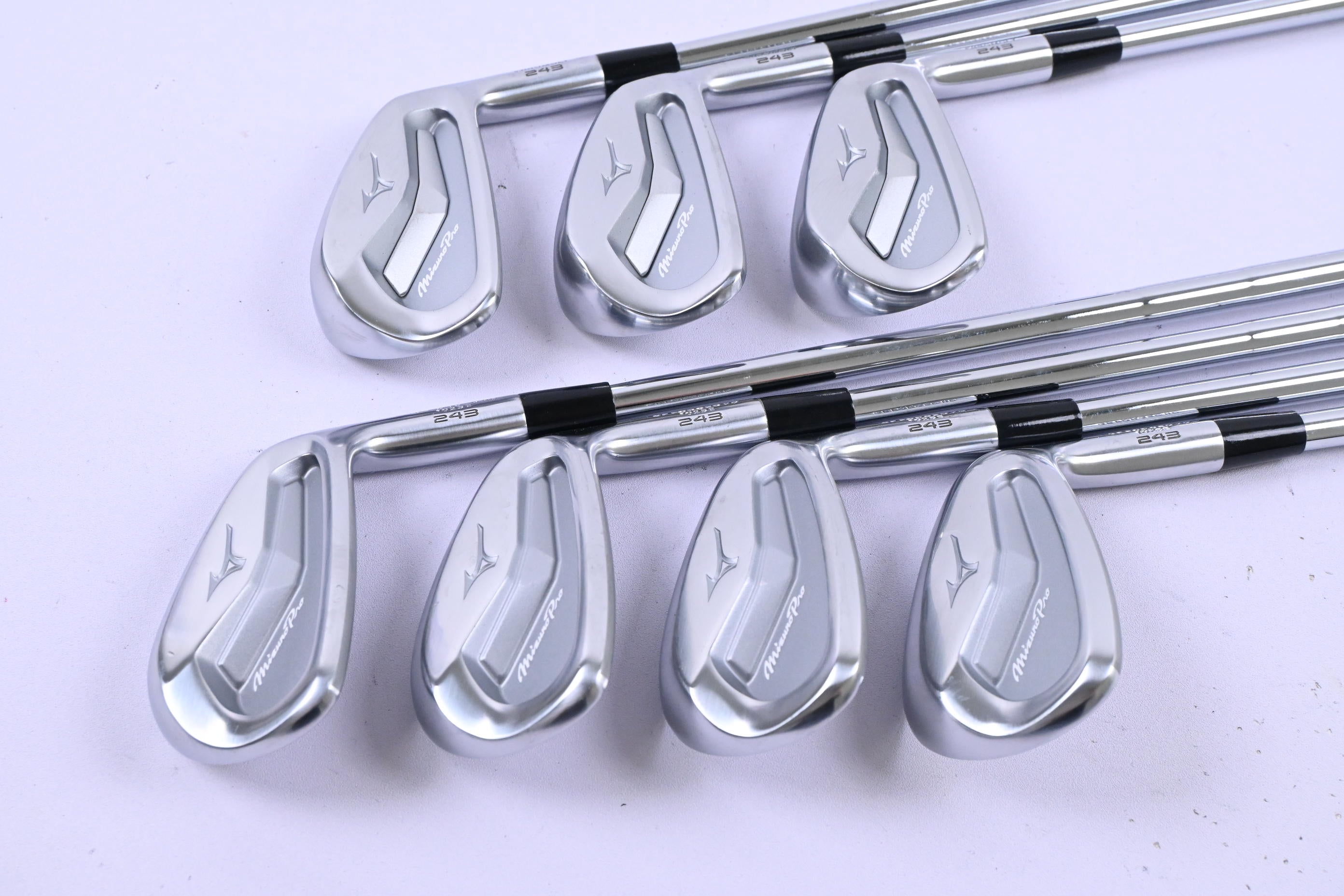 Mizuno Pro 243 Irons / 5-PW+GW / Stiff Flex KBS Tour 120 Shafts