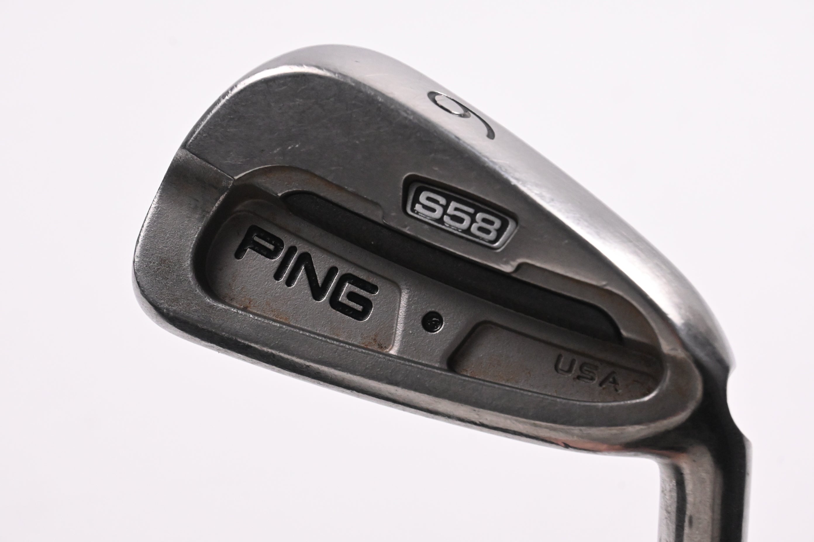 Ping S58 #6 Iron / Black Dot / Stiff Flex Ping Shaft