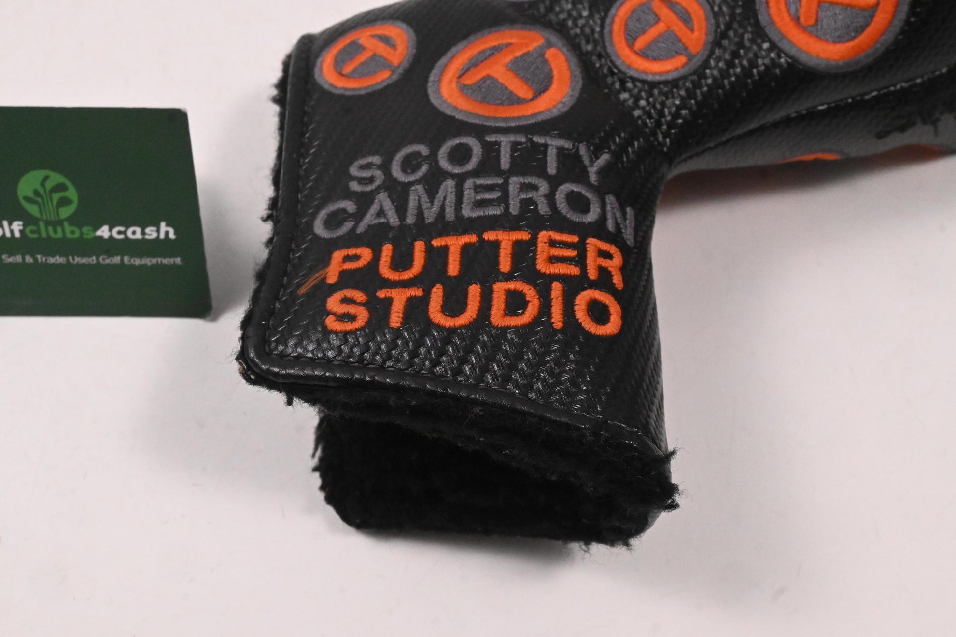 Scotty Cameron Putter Studio Circle T Cover / Mallet / Black, Orange