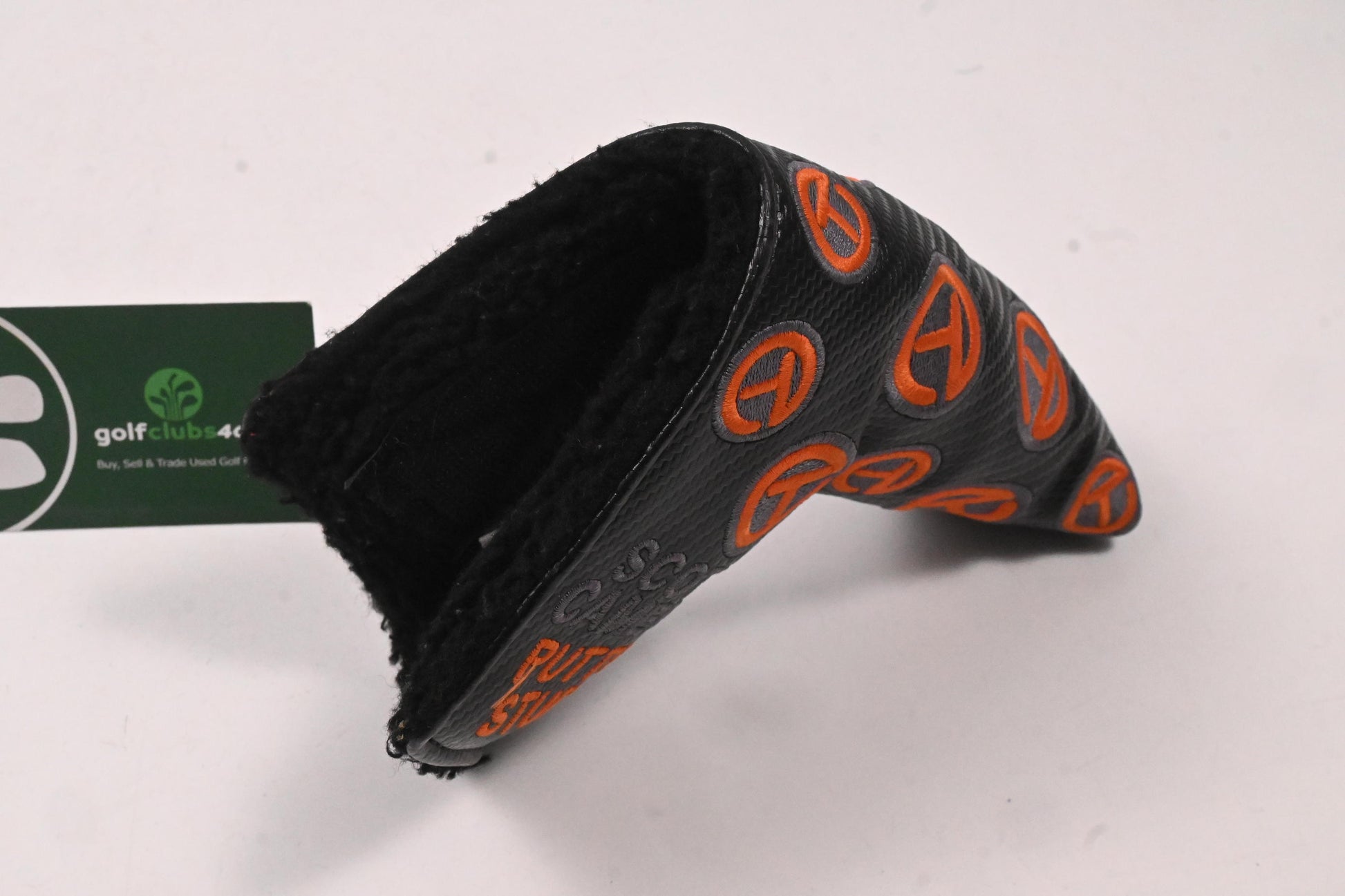 Scotty Cameron Putter Studio Circle T Cover / Mallet / Black, Orange