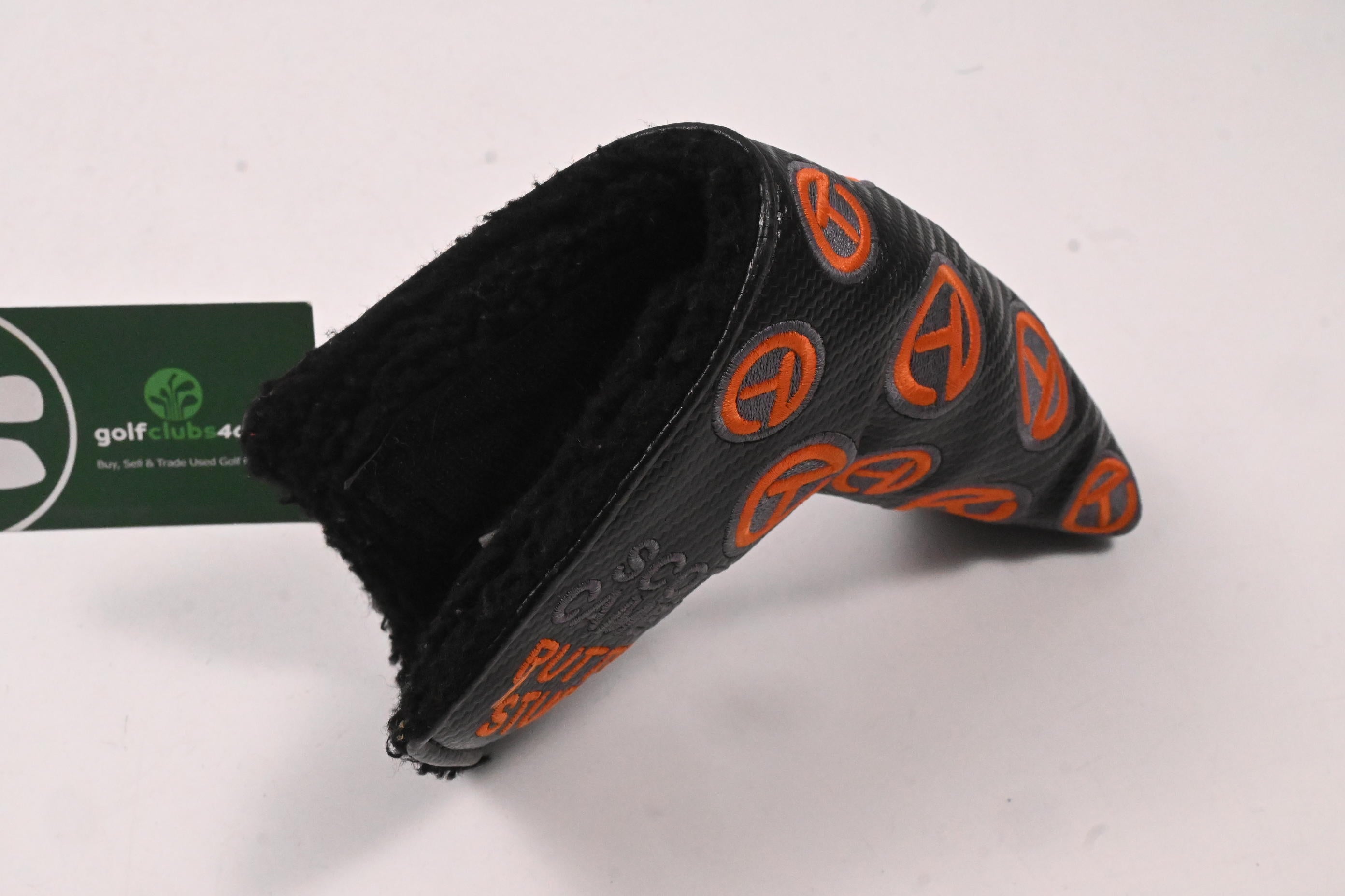 Scotty Cameron Putter Studio Circle T Cover / Mallet / Black, Orange