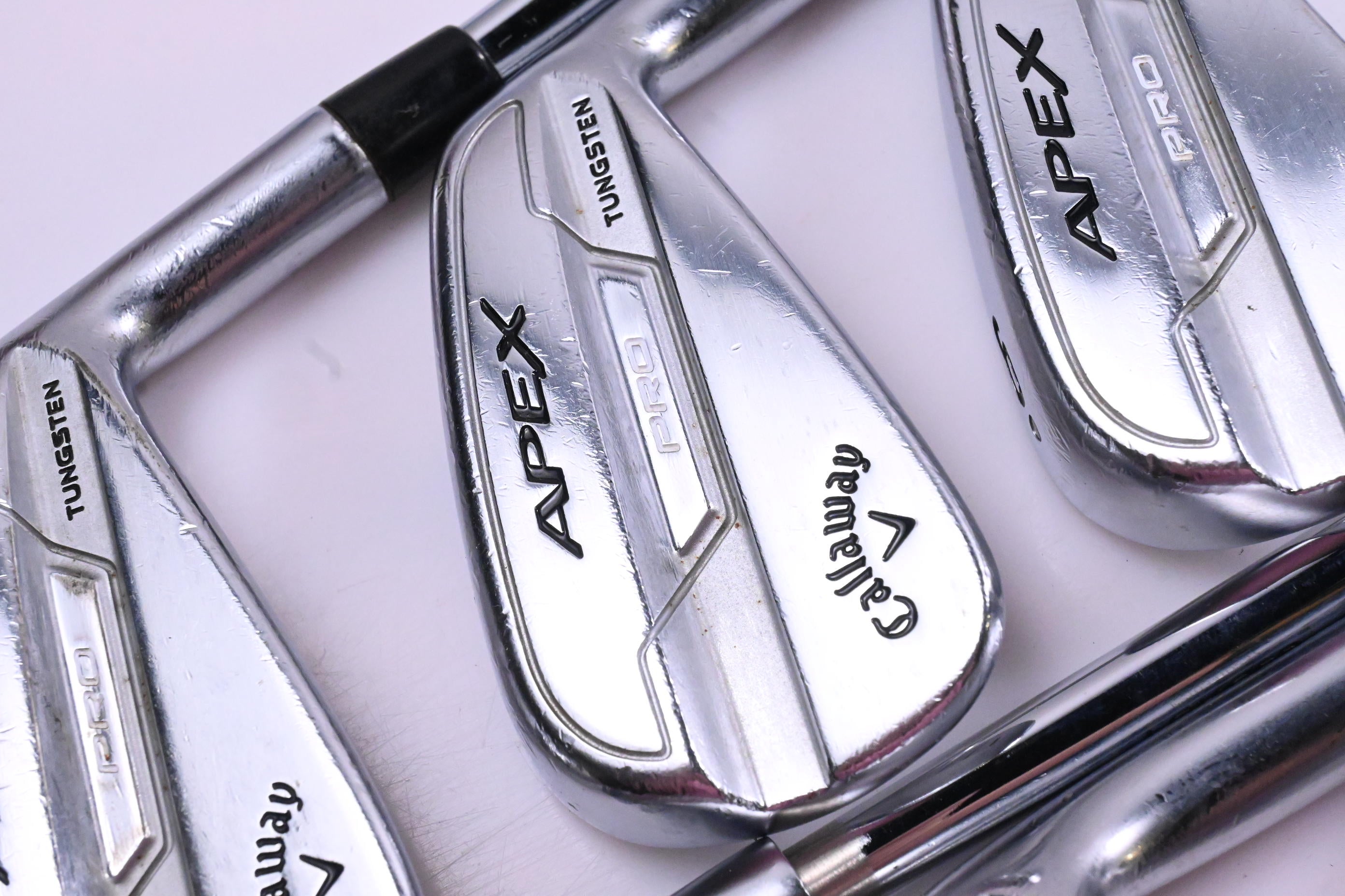 Callaway Apex Pro 21 Irons / 4-PW / Stiff Flex Elevate ETS 115 Shafts
