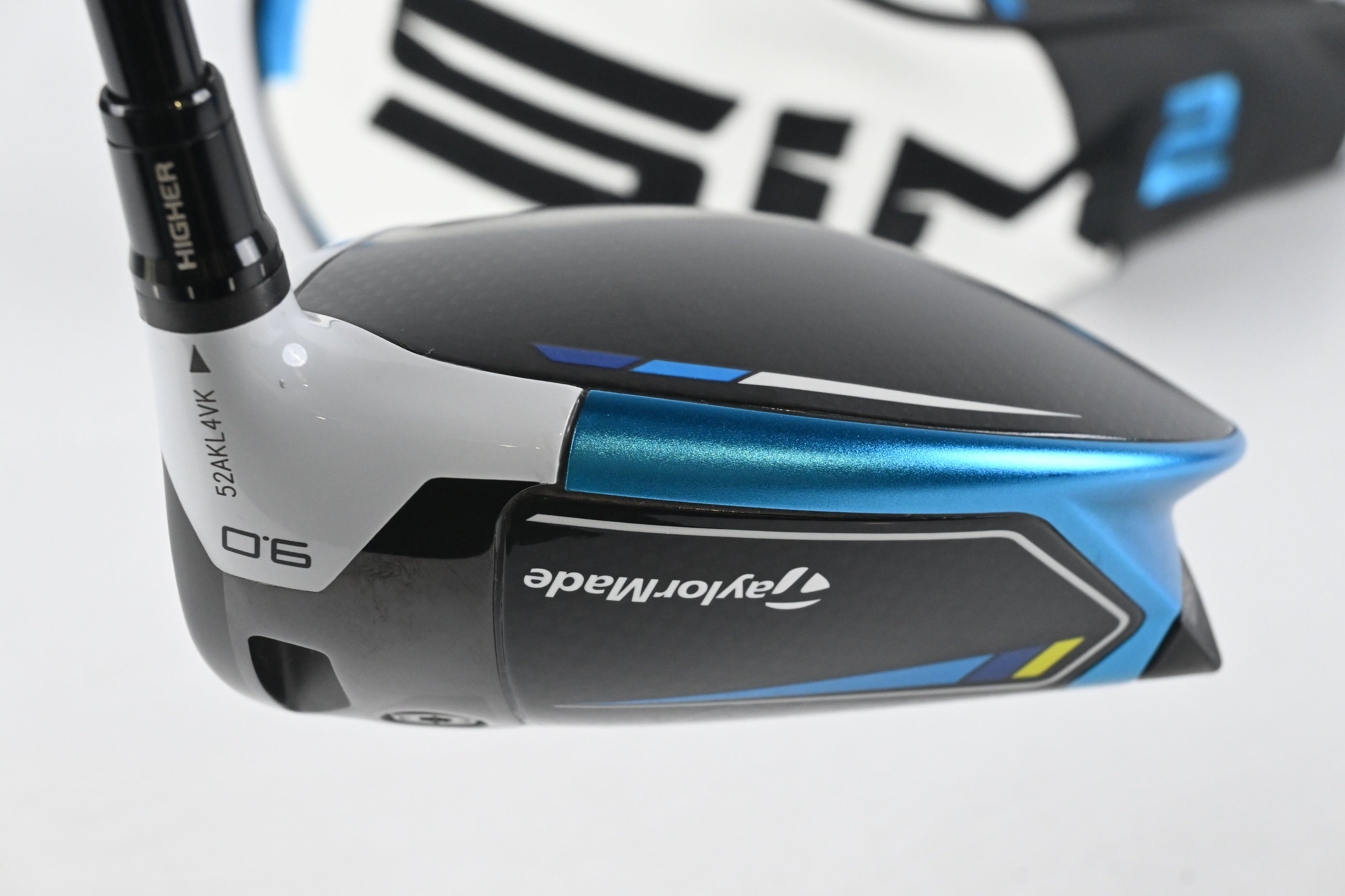 Taylormade SIM2 Max Driver / 9 Degree / Stiff Flex HZRDUS Smoke Red RDX 60 Shaft
