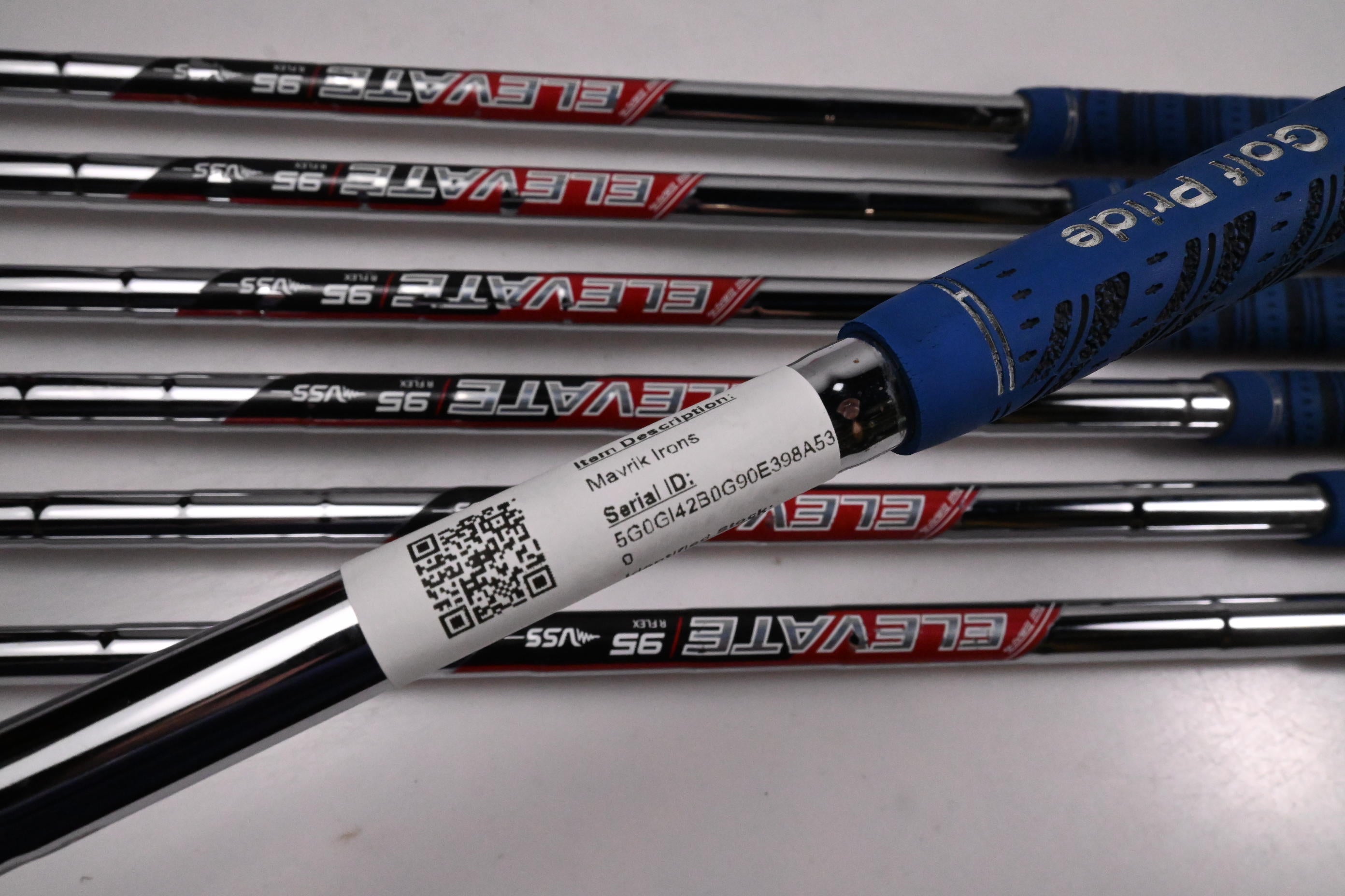 Callaway Mavrik Irons / 4-PW / Regular Flex Elevate 95 Shafts
