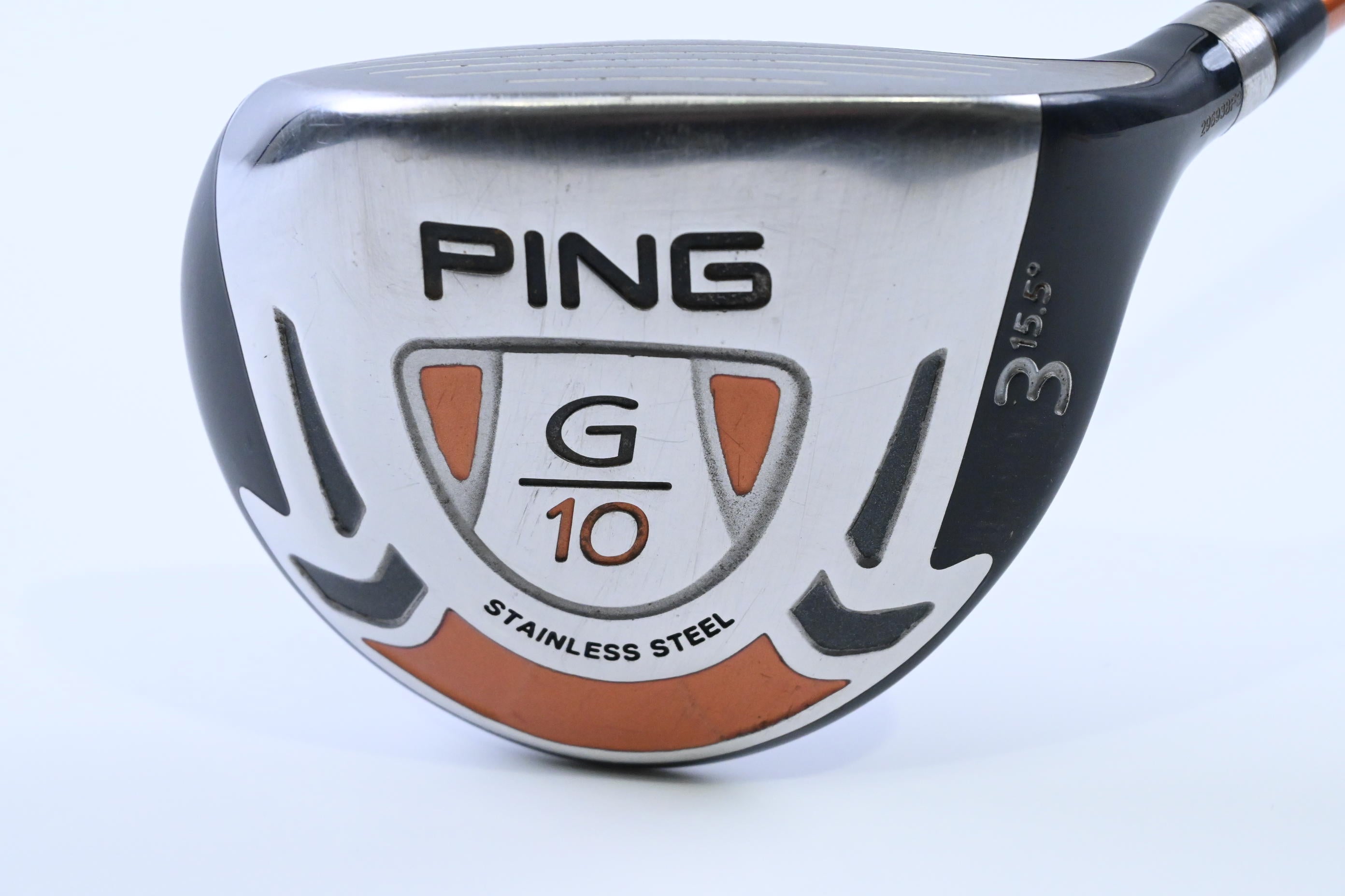 Ping G10 #3 Wood / 15.5 Degree / Regular Flex Ping TFC 129 Shaft