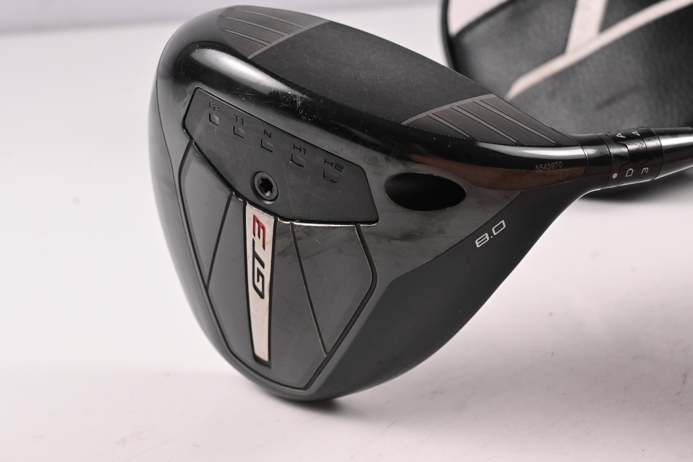 Titleist GT3 Driver / 8 Degree / X-Flex Kai`li White 60 Shaft
