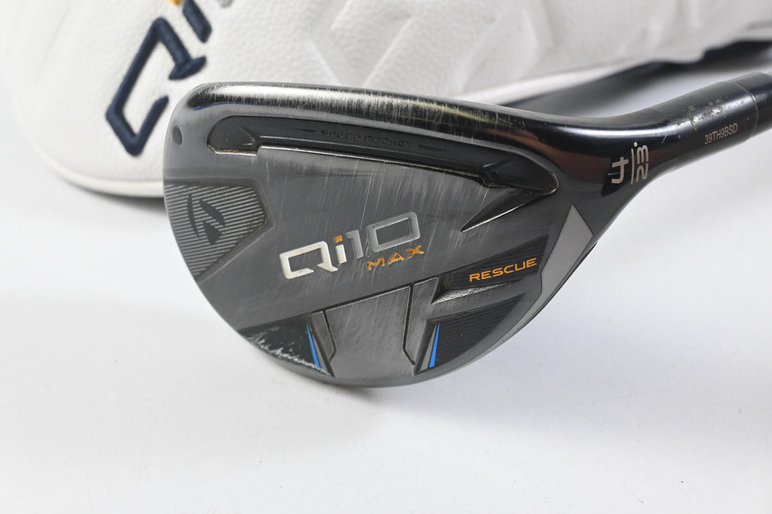 Taylormade Qi10 Max #4 Hybrid / 23 Degree / Regular Flex Speeder NX 50 Shaft