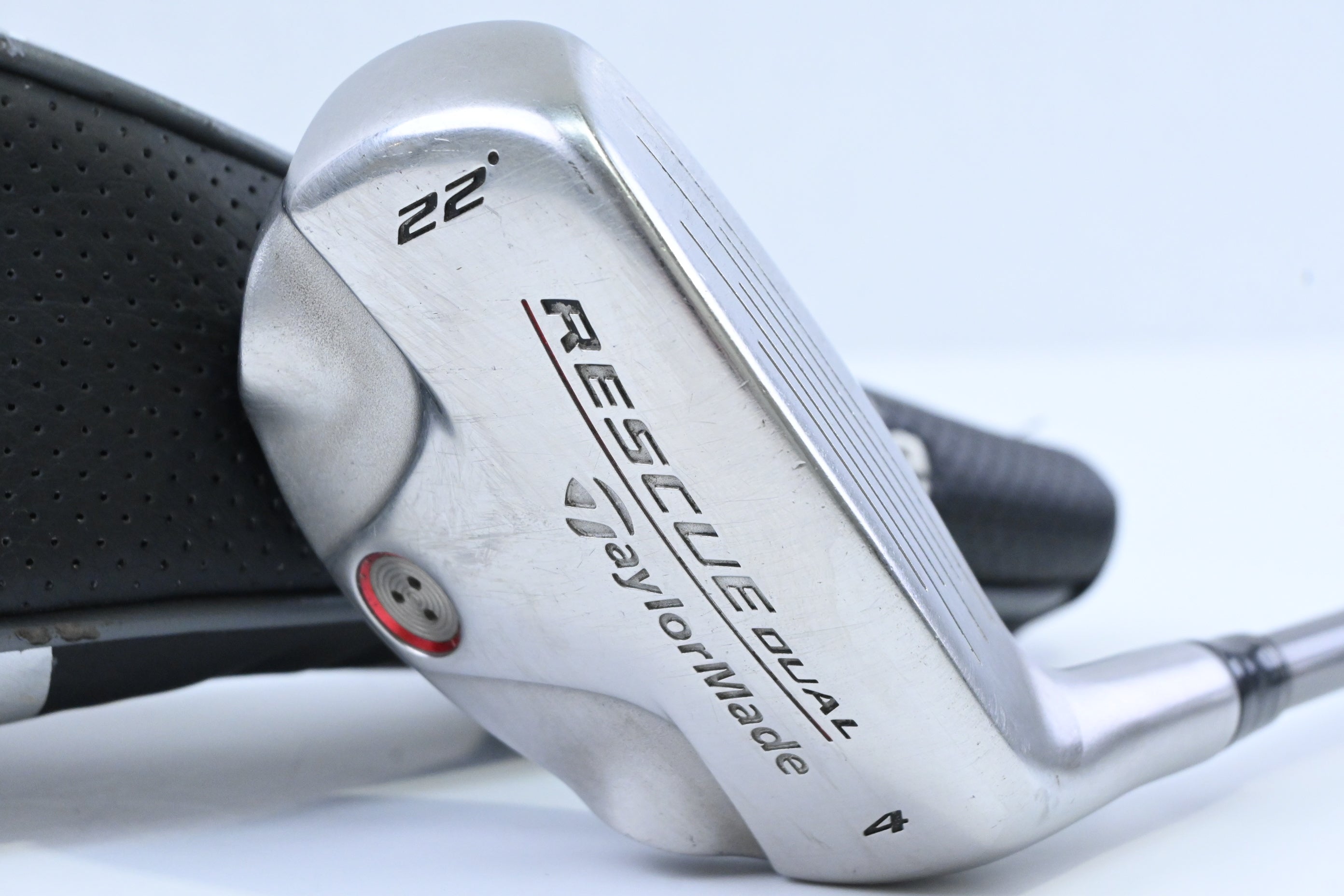 Taylormade Rescue Dual #4 Hybrid / 22 Degree / Stiff Flex Taylormade 65 Shaft