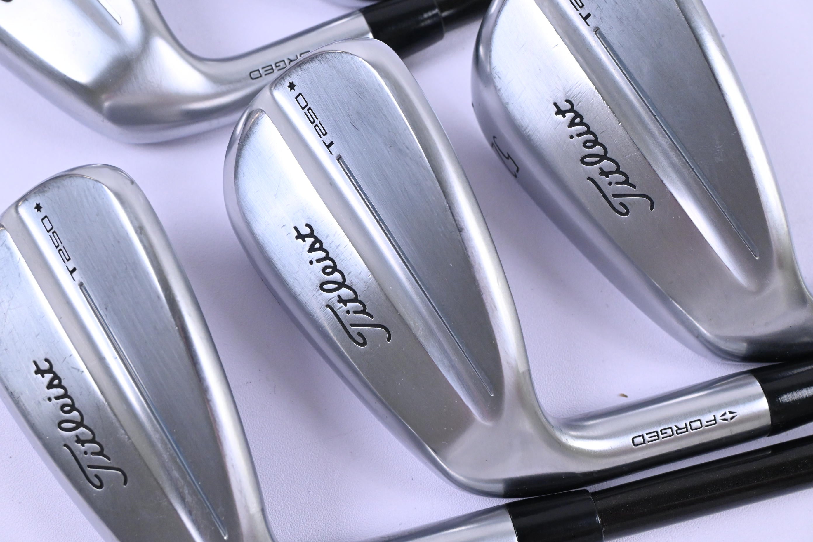 Left Hand Titleist T250* 2025 Irons / 7-PW+GW / Regular Flex Tour AD-75 Shafts