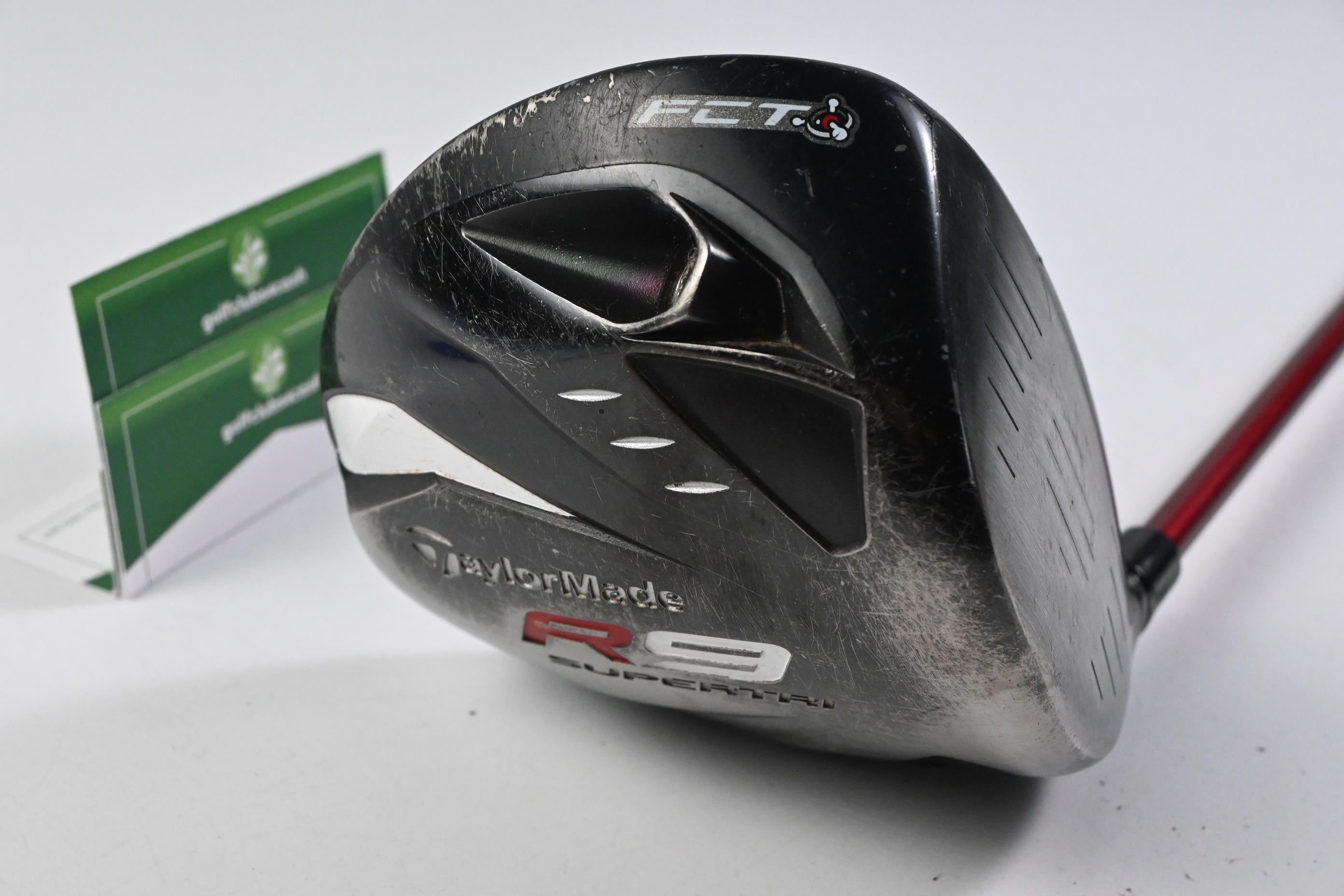 Taylormade R9 Supertri Driver / 9.5 Degree / Regular Flex Fujikura Motore 60