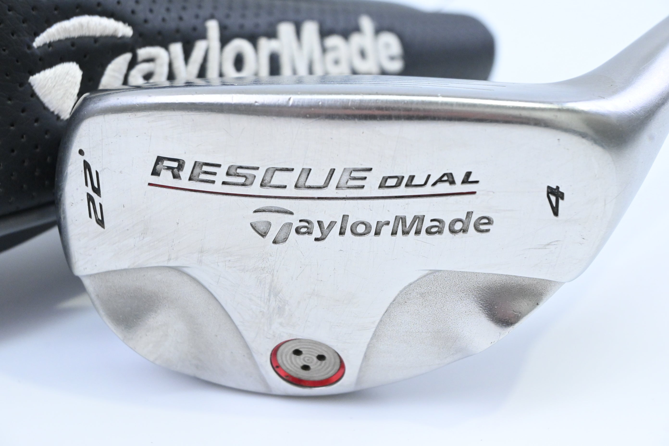 Taylormade Rescue Dual #4 Hybrid / 22 Degree / Stiff Flex Taylormade 65 Shaft