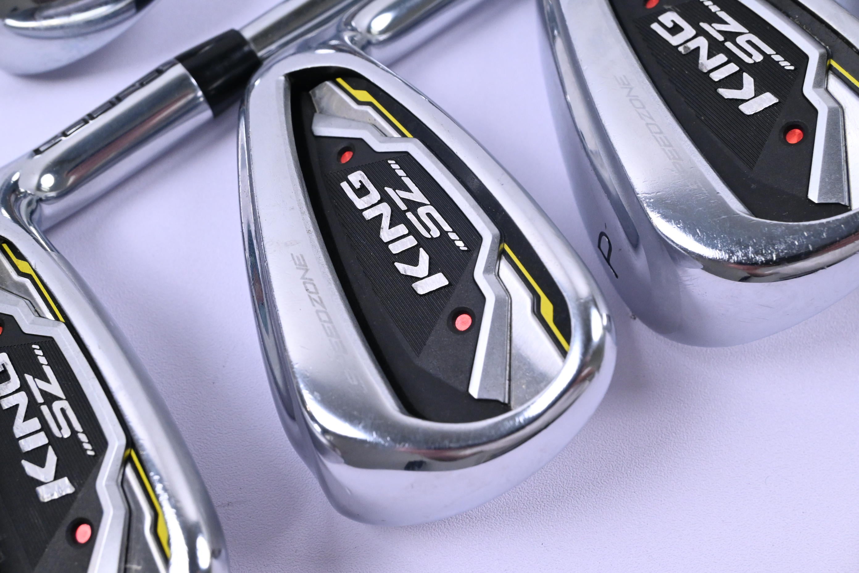 Cobra King Speedzone Irons / 5-PW+GW / Regular Flex KBS Tour 90 Shafts