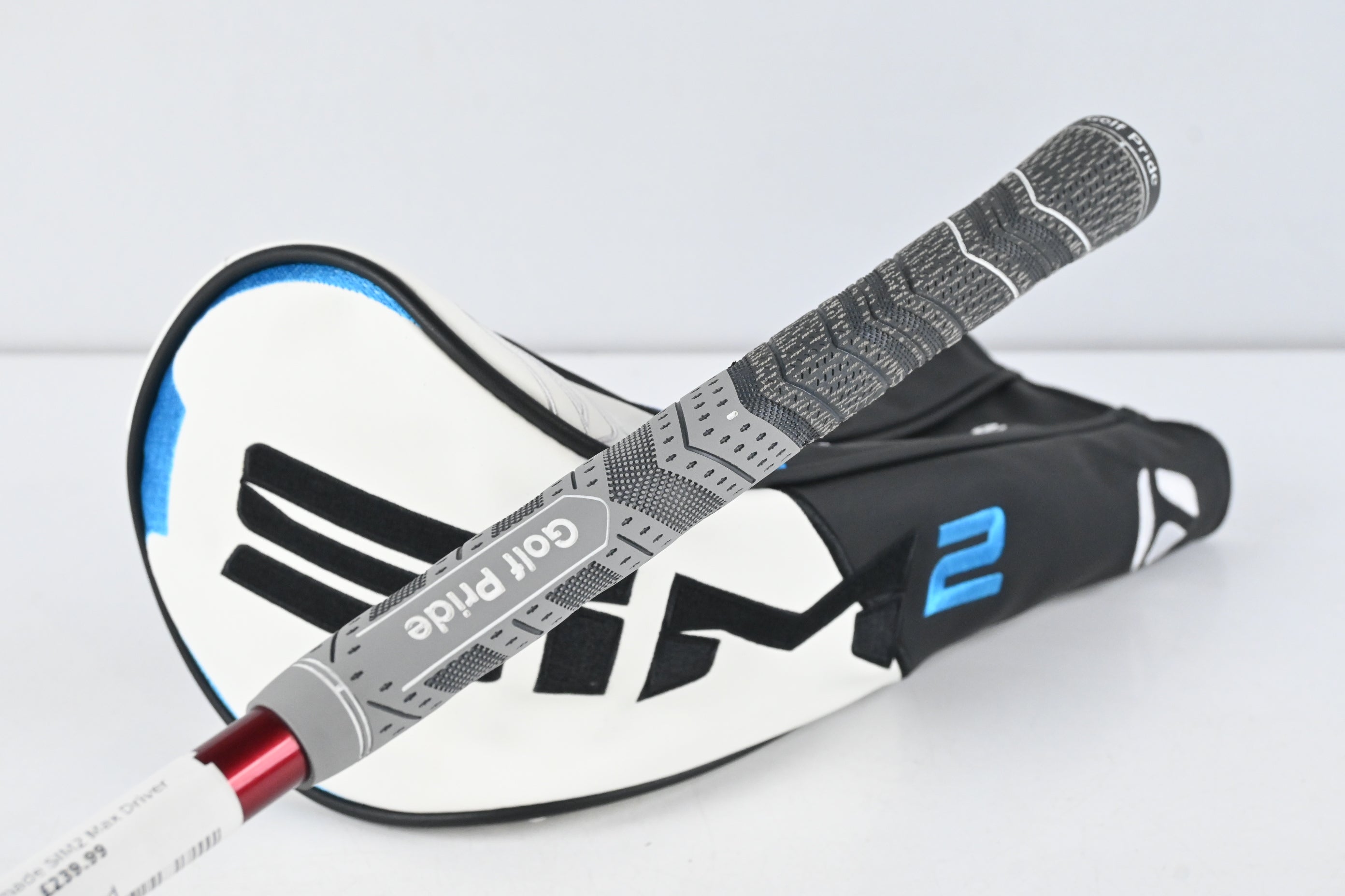 Taylormade SIM2 Max Driver / 9 Degree / Stiff Flex HZRDUS Smoke Red RDX 60 Shaft