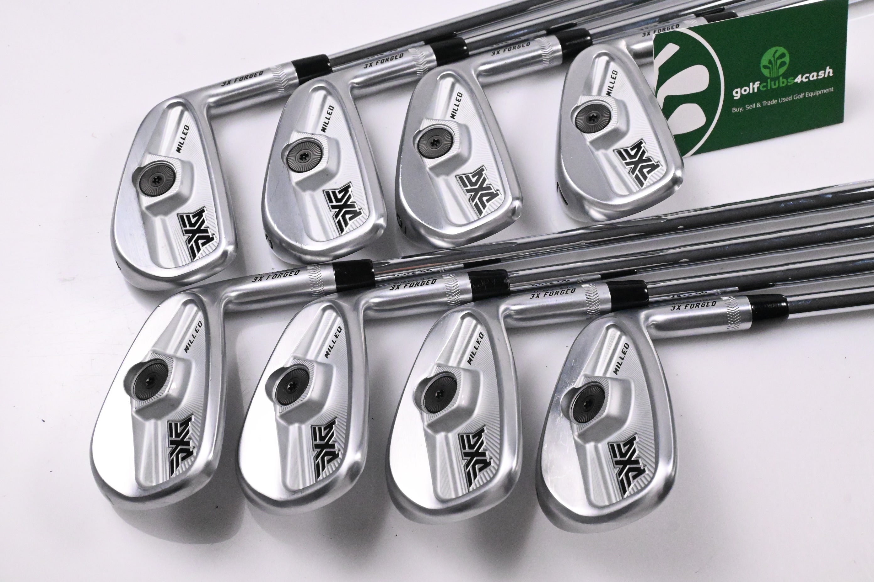 PXG 0317 CB Milled Irons / 4-PW+GW / Stiff Flex N.S.PRO Modus3 Tour 130 Shafts