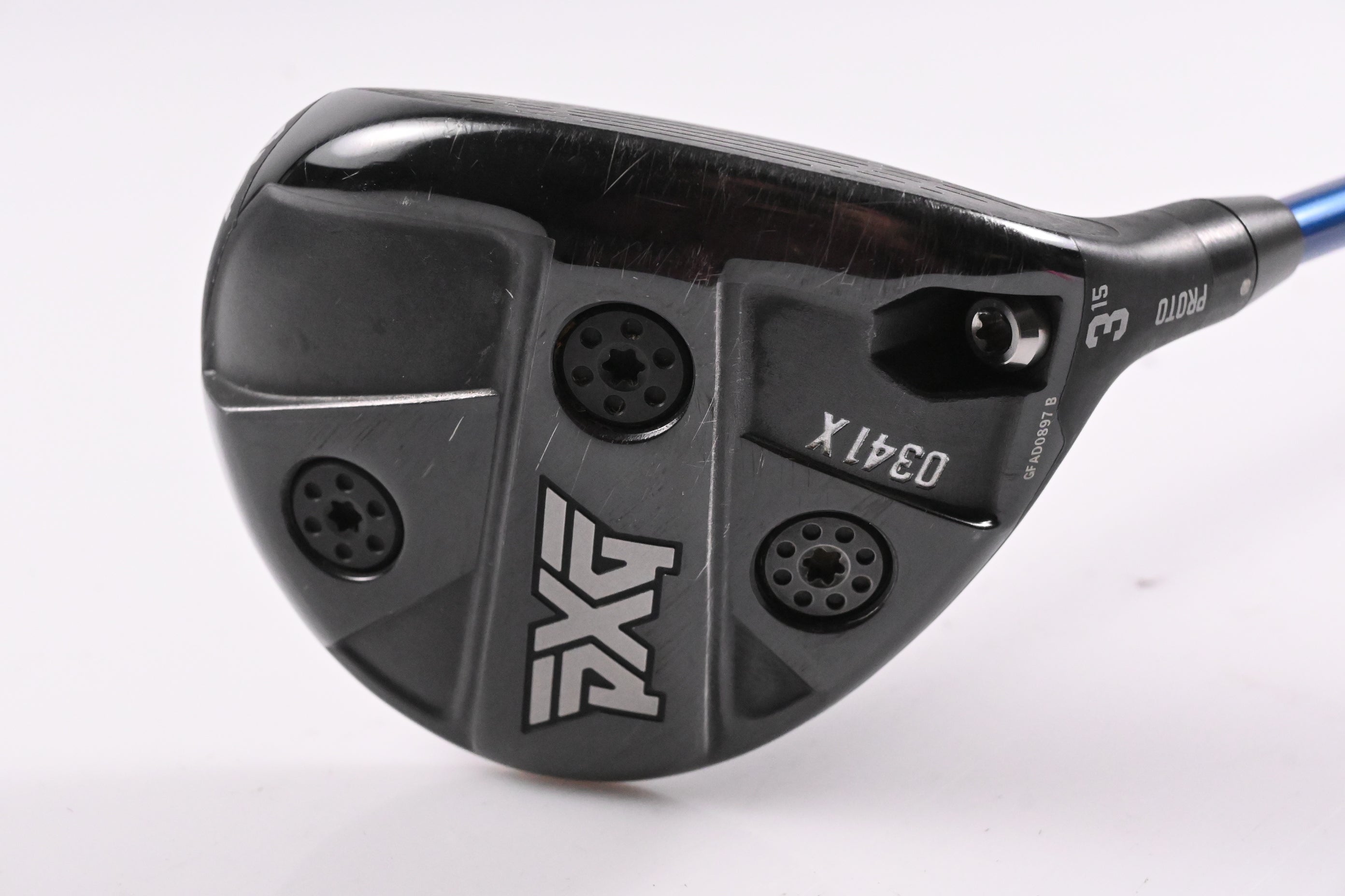 PXG 0341X Prototype #3 Wood / 15 Degree / Regular Flex Evenflow Riptide CB 60