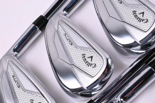 Callaway Elyte Irons / 5-PW / Regular Flex Vector 80 Shafts