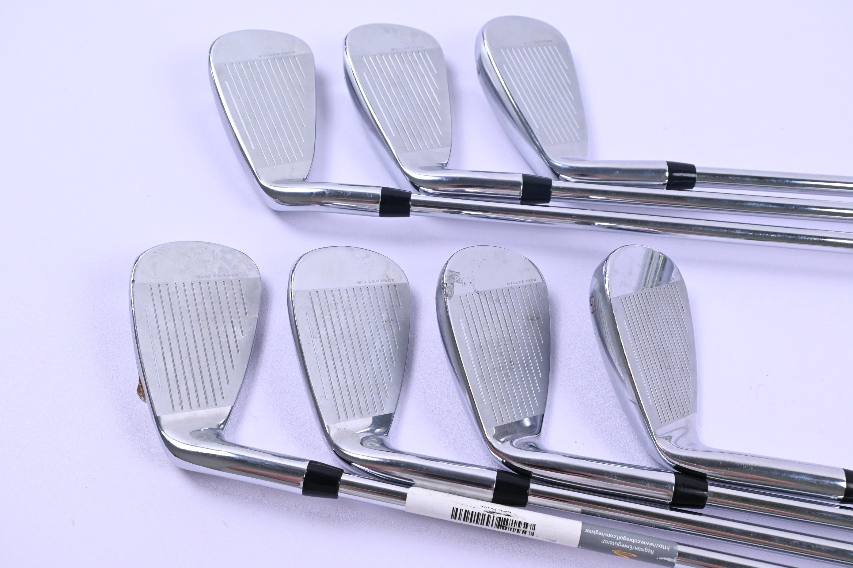 Cobra King Speedzone Irons / 5-PW+GW / Regular Flex KBS Tour 90 Shafts