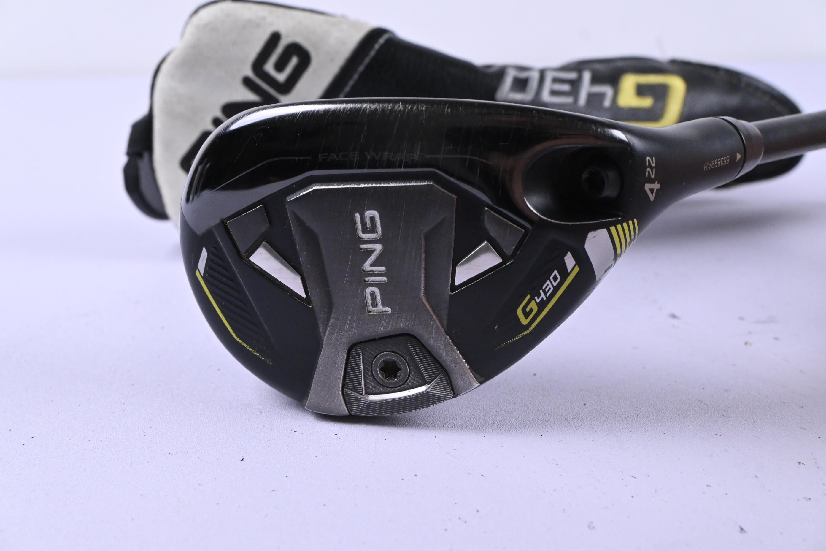 Ping G430 #4 Hybrid / 22 Degree / Regular Flex Ping Alta CB Black 70 Shaft