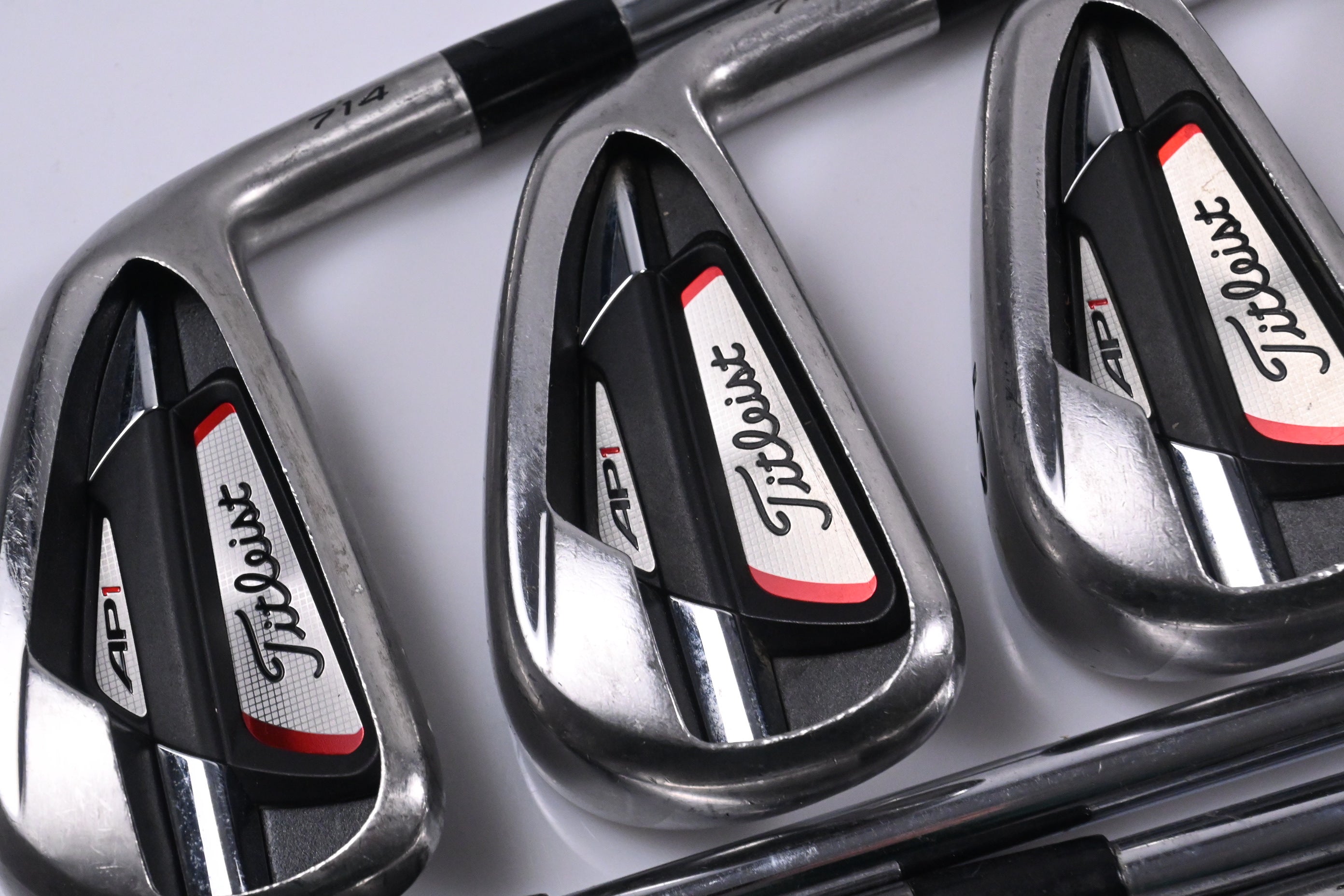 Titleist 714 Ap1 Irons 3 Pw Gw Stiff Flex Dynamic Gold S300 Shafts