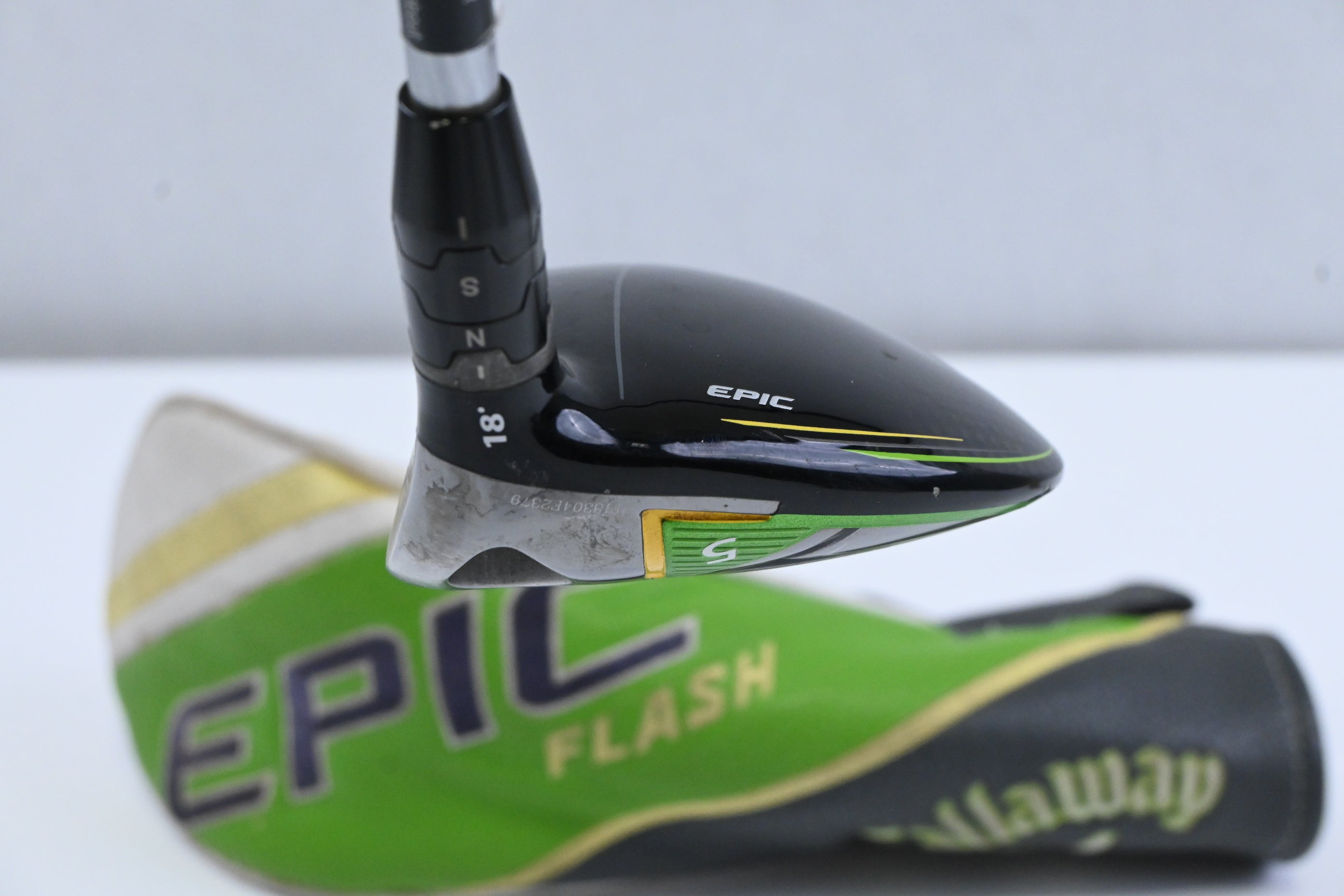 Callaway Epic Flash #5 Wood / 18 Degree / Regular Flex Evenflow Green 65 Shaft