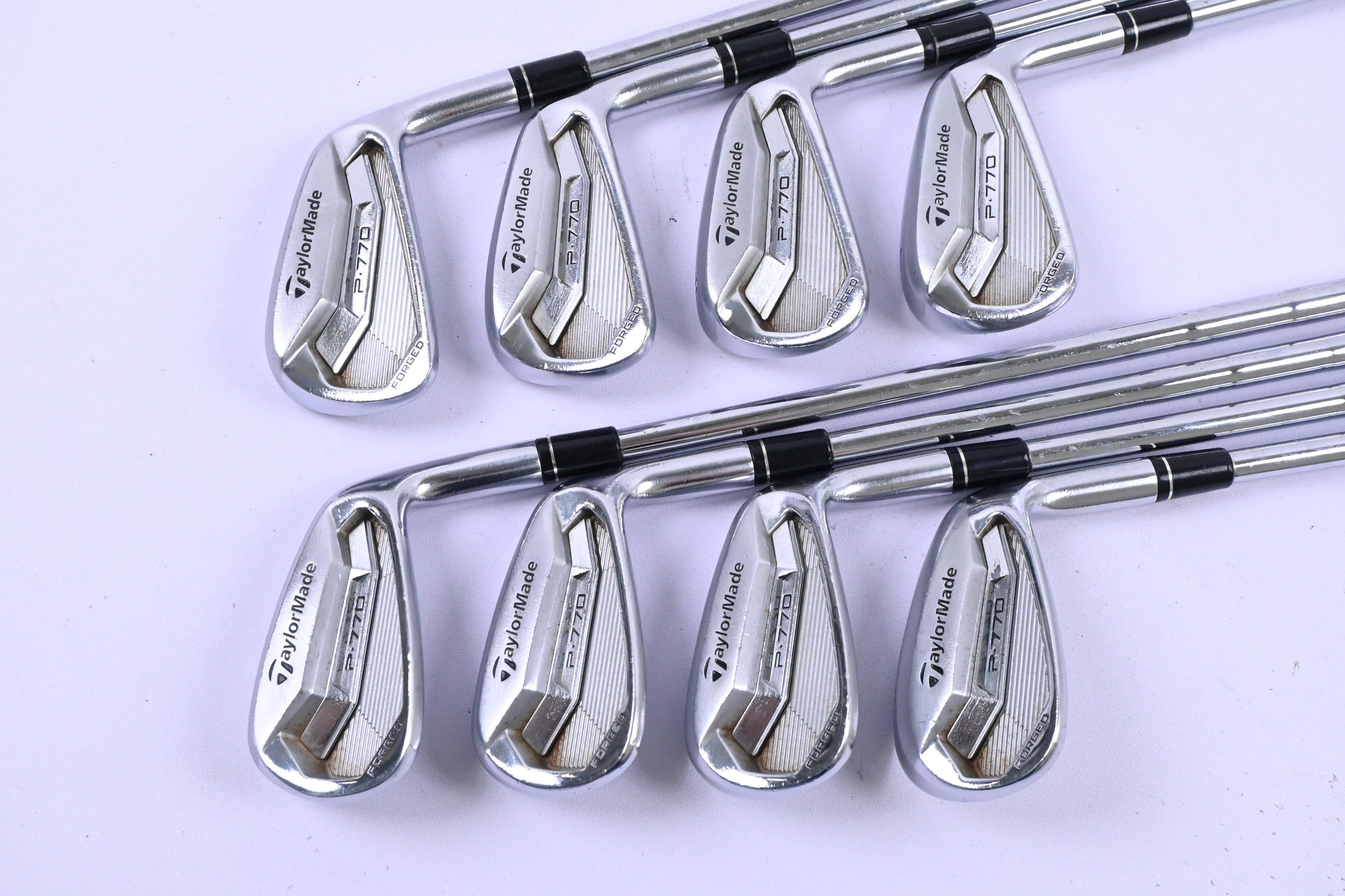 Taylormade P770 2017 Irons / 4-PW+GW / X-Flex KBS Tour FLT 130 Shafts