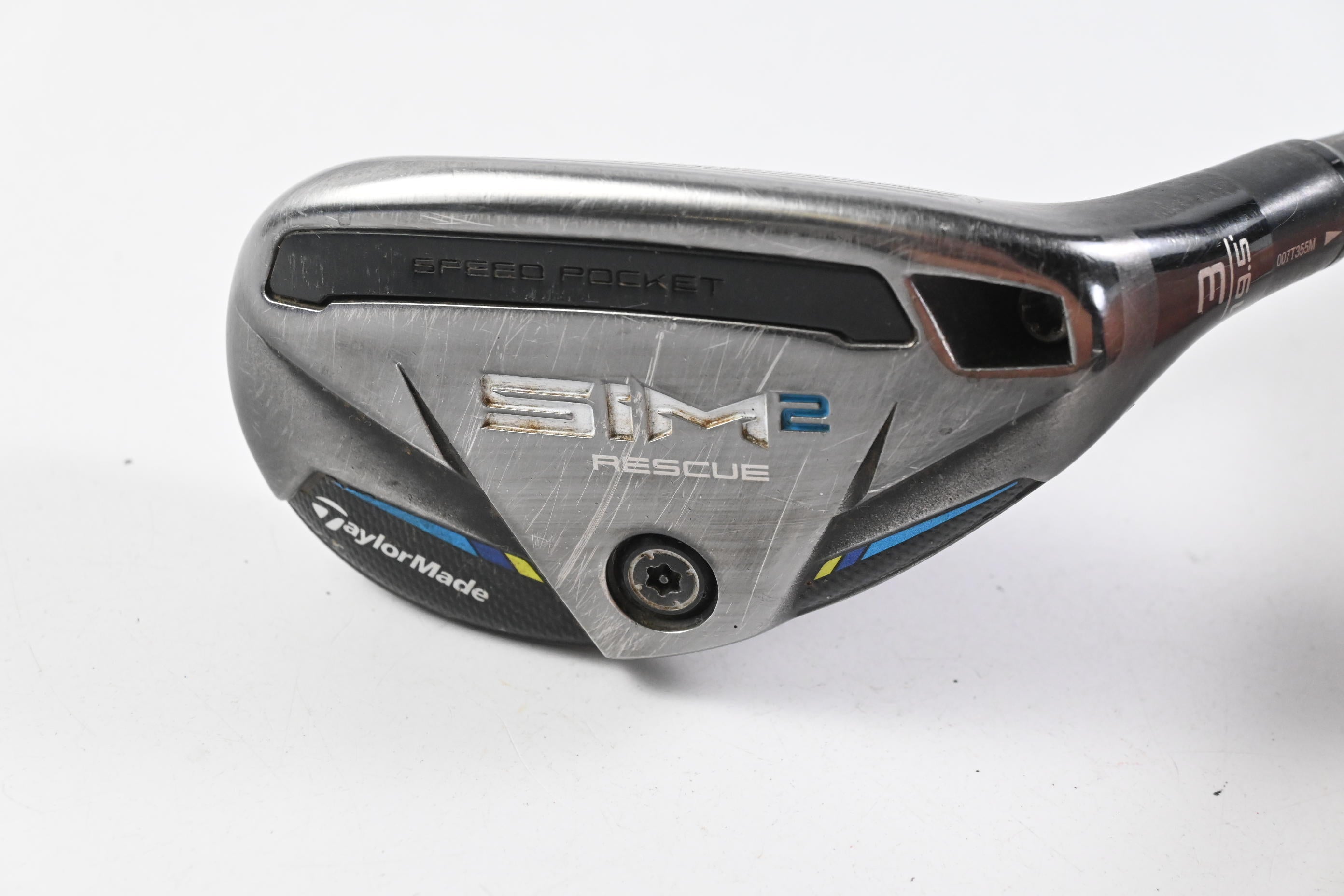 Taylormade SIM2 #3 Hybrid / 19.5 Degree / Stiff Flex Tensei AV Raw Blue 80 Shaft